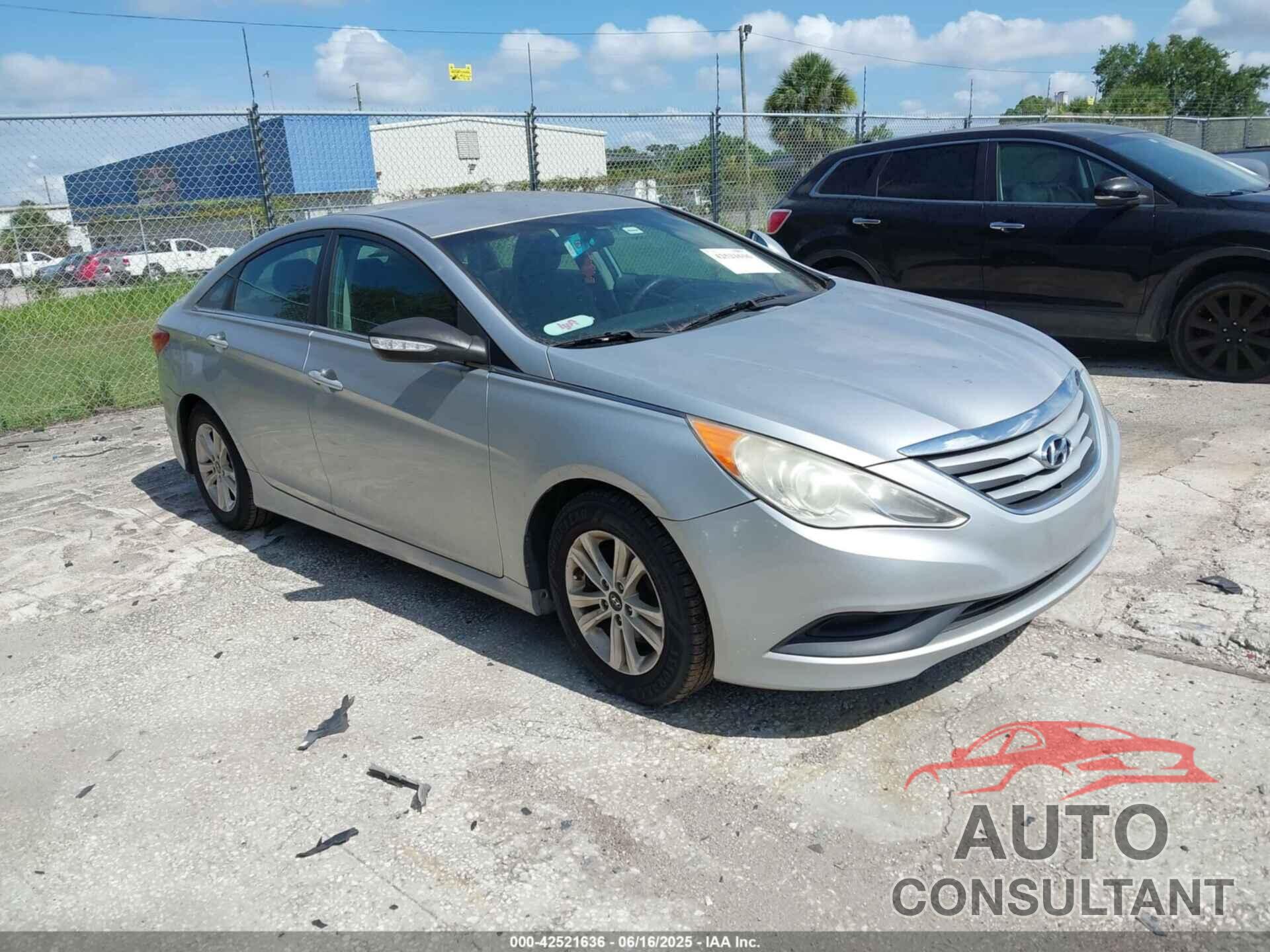HYUNDAI SONATA 2014 - 5NPEB4AC7EH887185