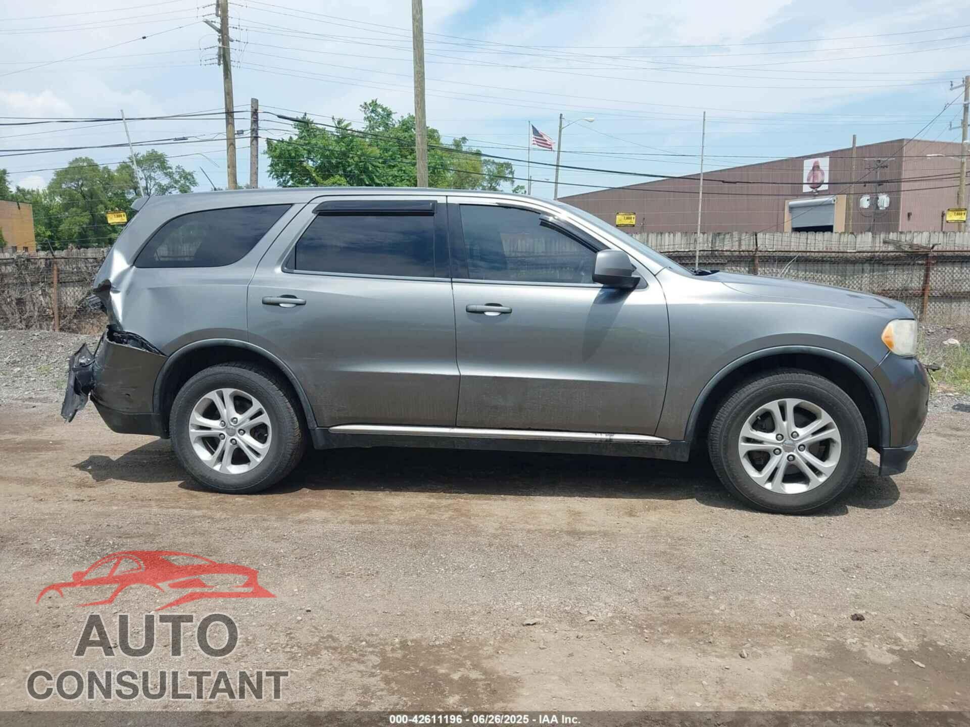 DODGE DURANGO 2011 - 1D4RE2GG8BC691614