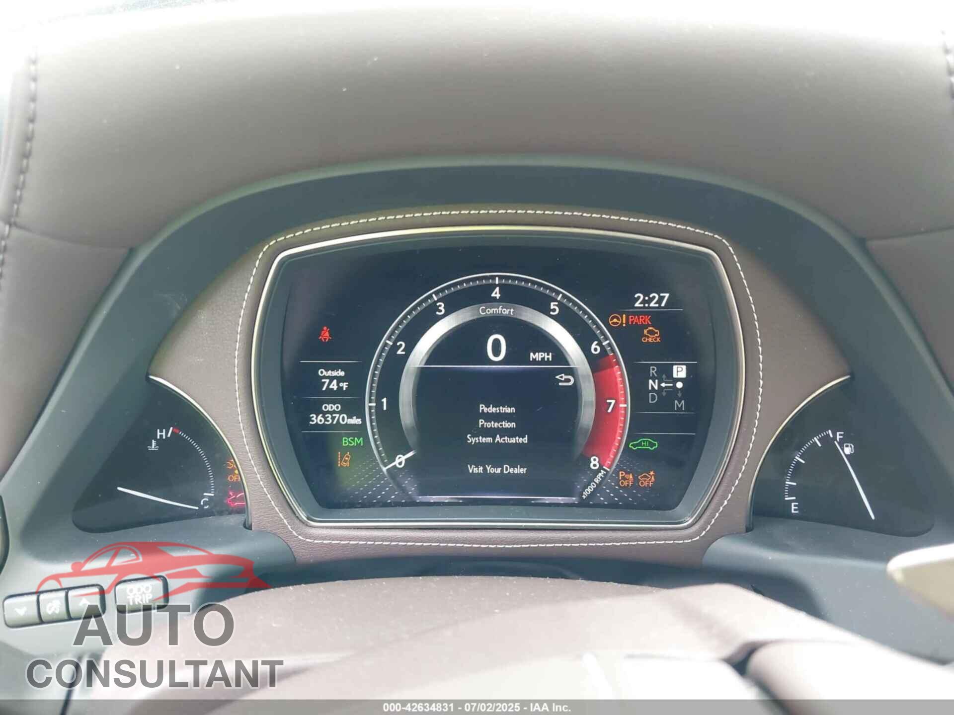 LEXUS LS 500 2020 - JTHD51FF8L5011077