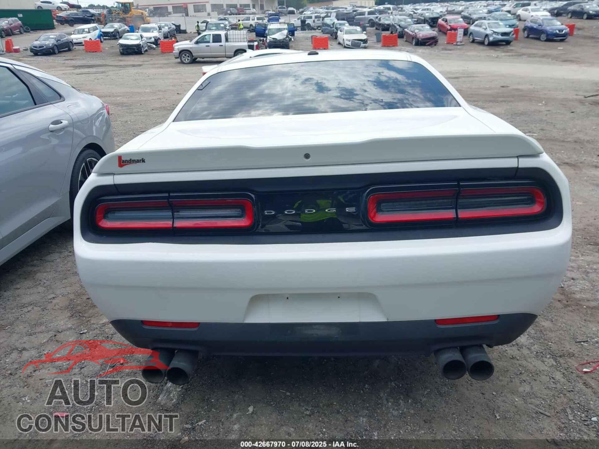DODGE CHALLENGER 2019 - 2C3CDZAG7KH672562