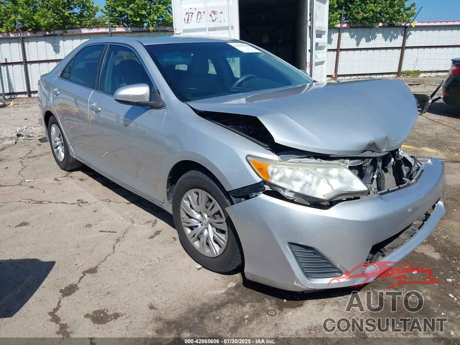 TOYOTA CAMRY 2012 - 4T1BF1FK8CU068092