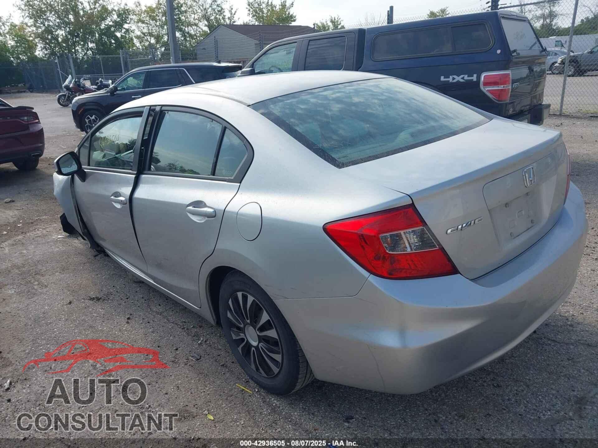 HONDA CIVIC 2012 - 2HGFB2F50CH304028
