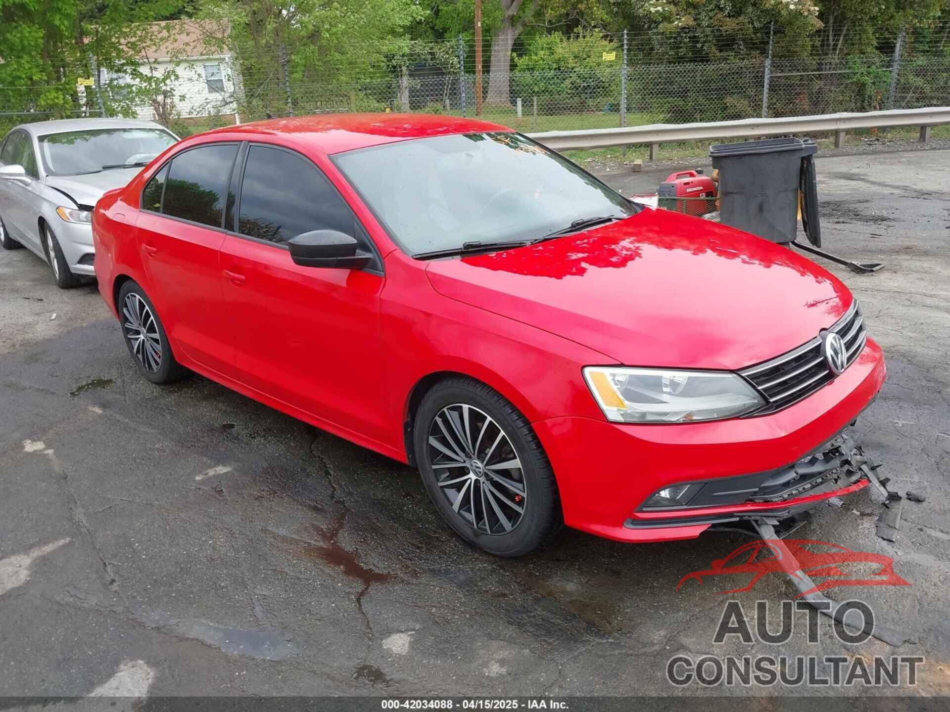 VOLKSWAGEN JETTA 2016 - 3VWD17AJ9GM250324