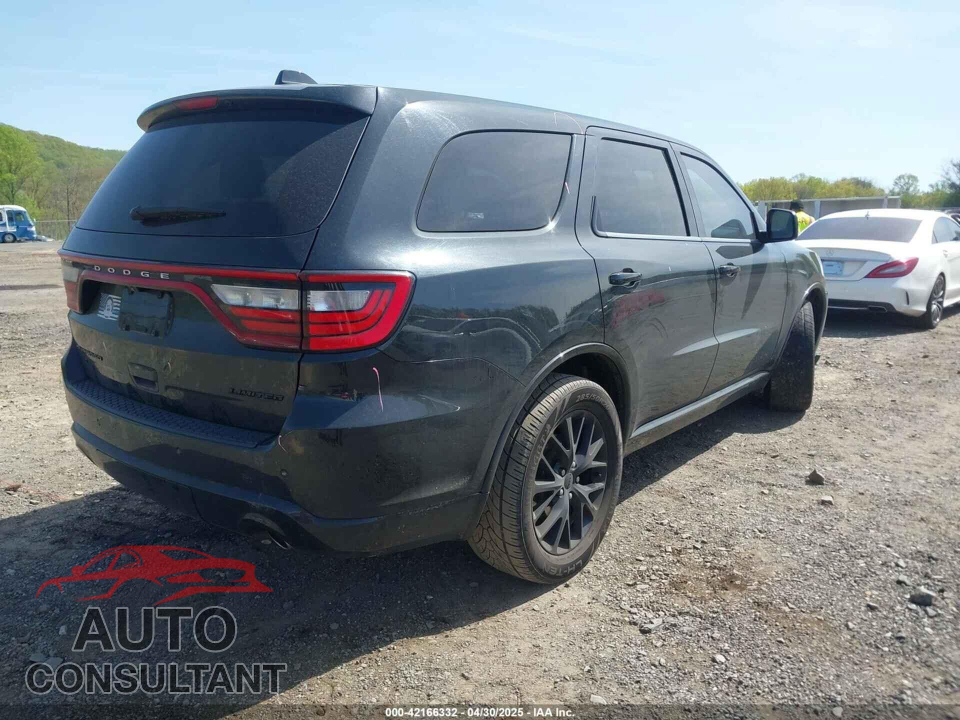 DODGE DURANGO 2016 - 1C4RDJDG3GC363037
