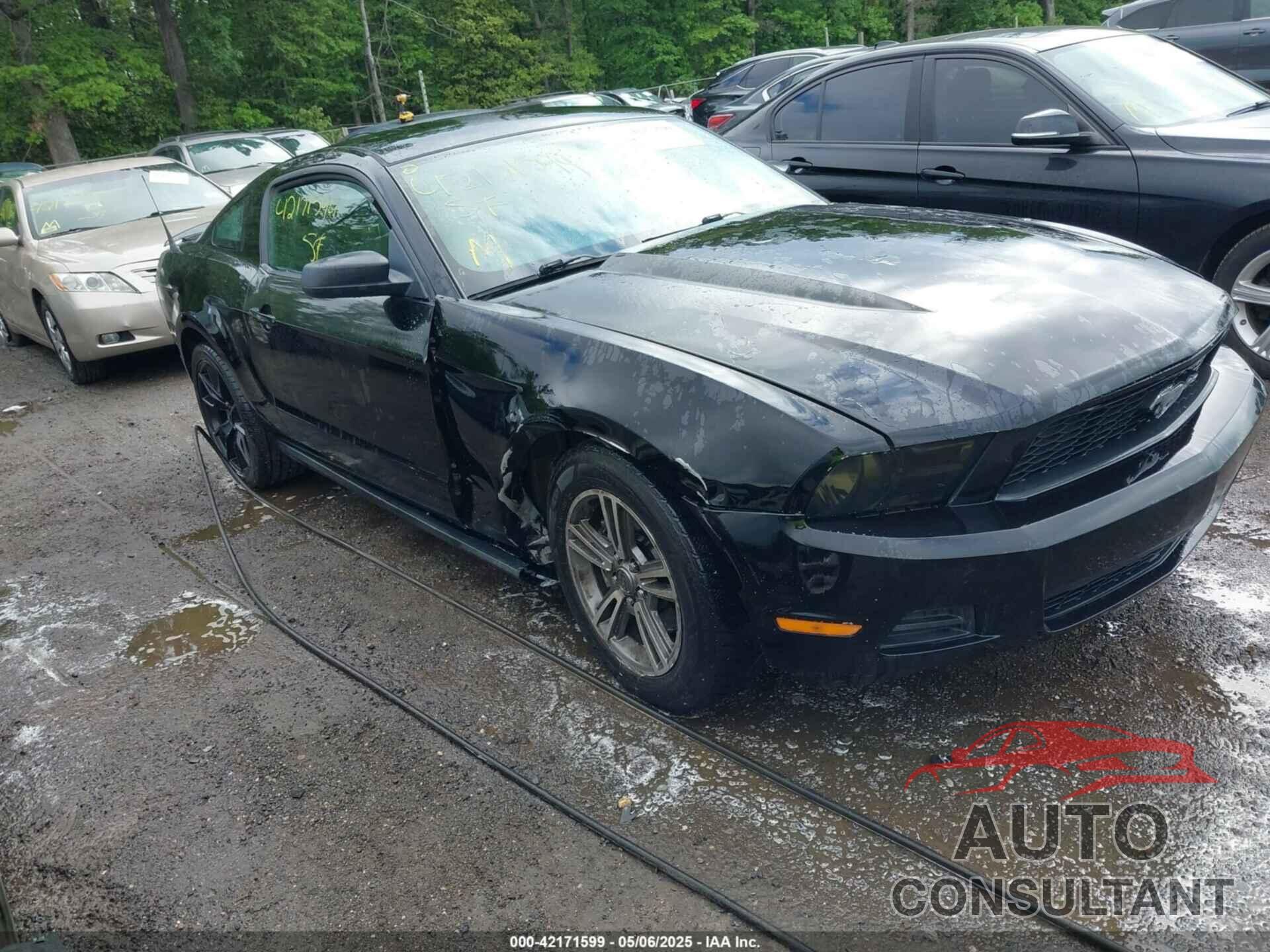 FORD MUSTANG 2012 - 1ZVBP8AM6C5220946