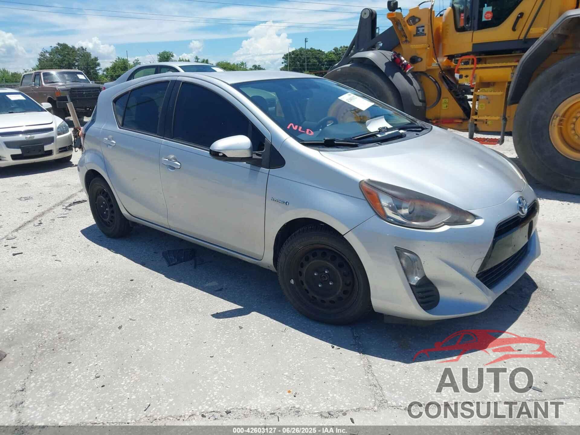 TOYOTA PRIUS C 2016 - JTDKDTB35G1590223