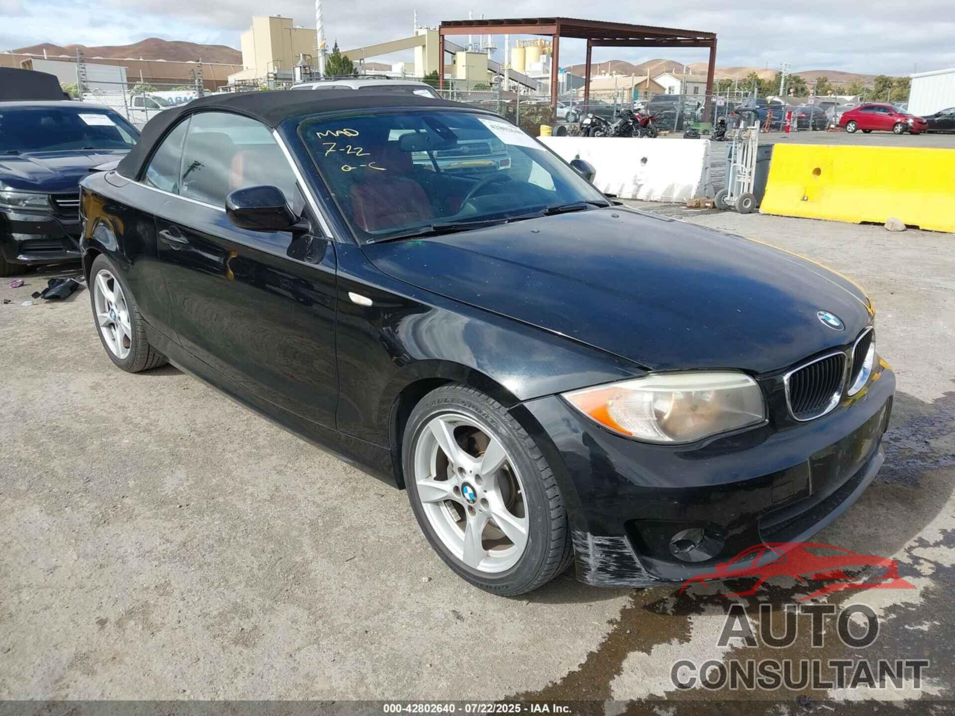 BMW 128I 2013 - WBAUN1C54DVR01541