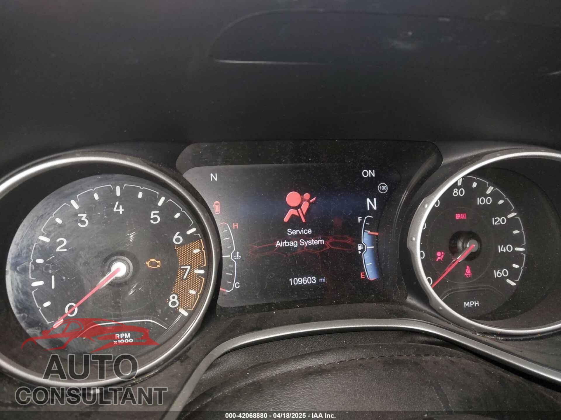 JEEP COMPASS 2020 - 3C4NJDAB0LT145542