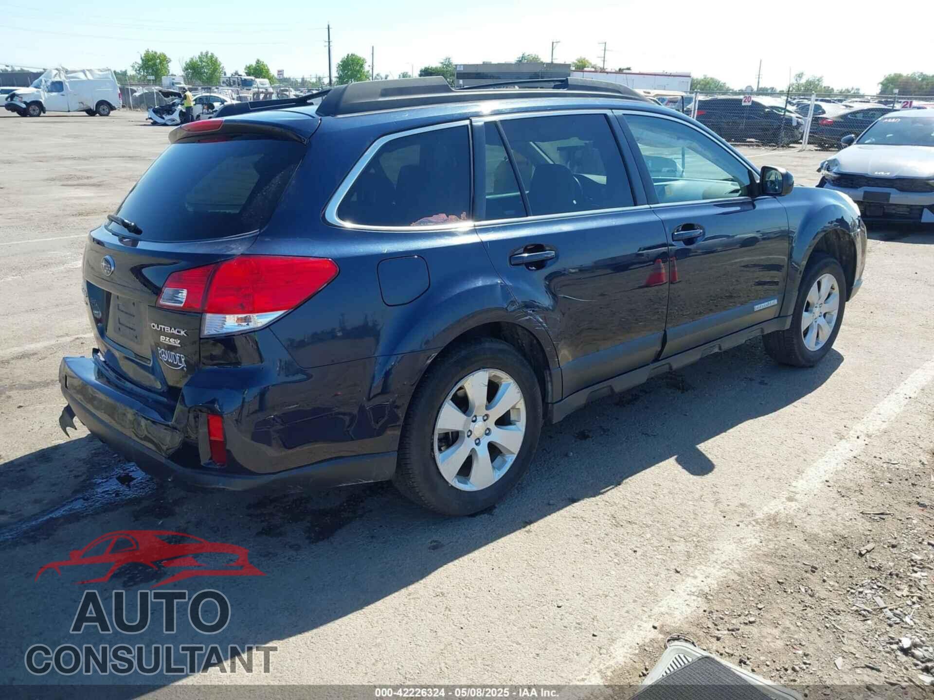 SUBARU OUTBACK 2012 - 4S4BRBCC2C3301920