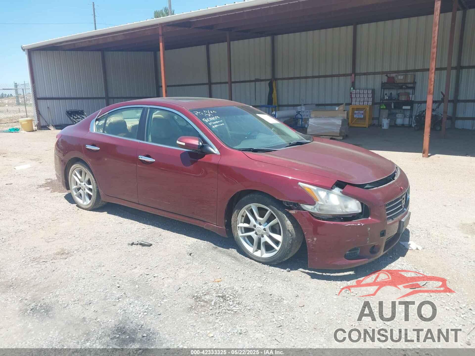 NISSAN MAXIMA 2011 - 1N4AA5AP3BC801104
