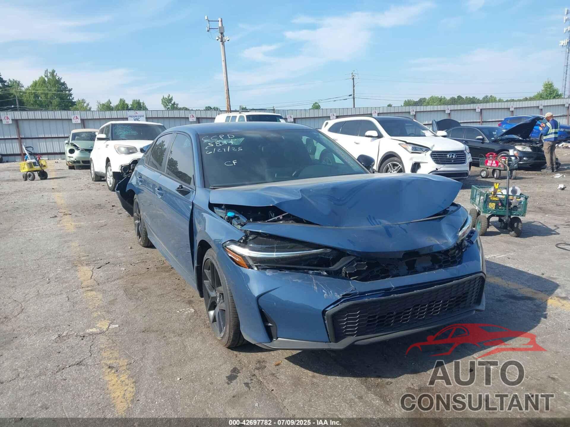 HONDA CIVIC 2025 - 2HGFE2F56SH525834