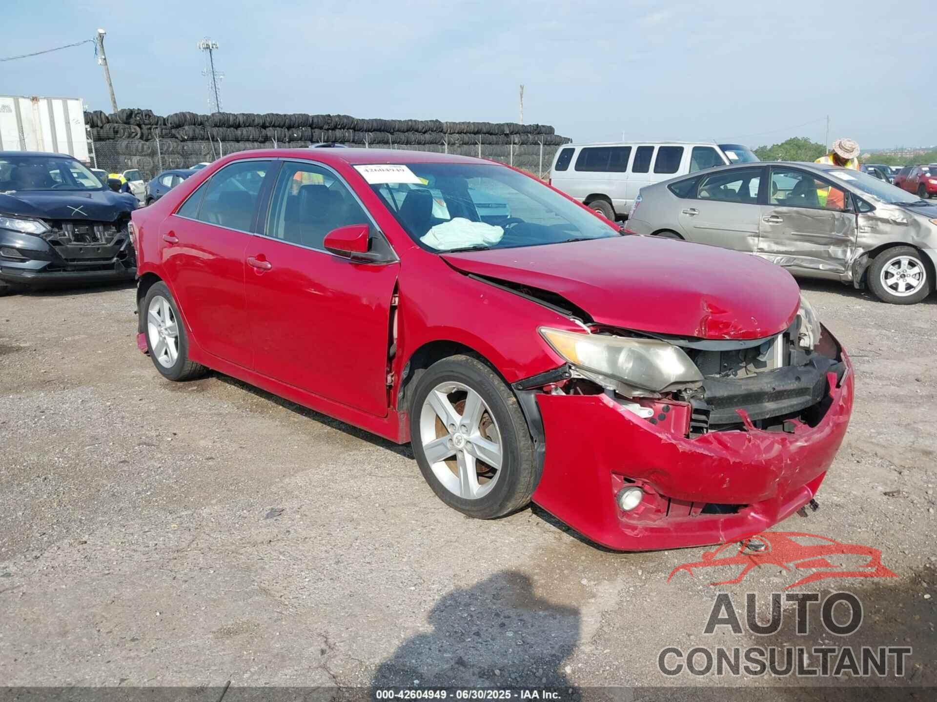 TOYOTA CAMRY 2012 - 4T1BF1FK5CU576259