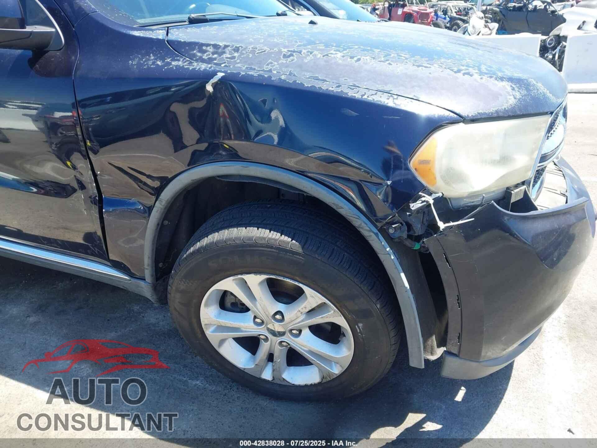 DODGE DURANGO 2011 - 1D4RE2GG5BC616062