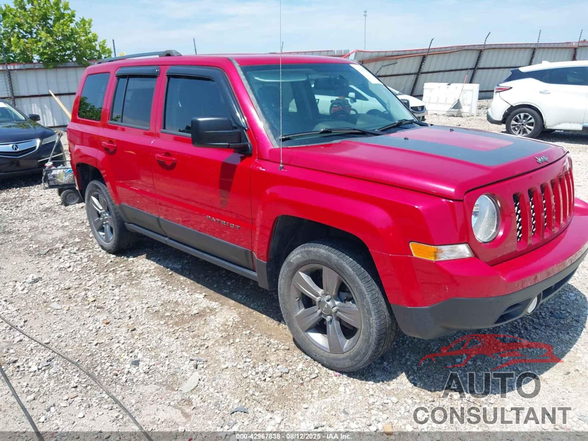 JEEP PATRIOT 2017 - 1C4NJPBA0HD101870