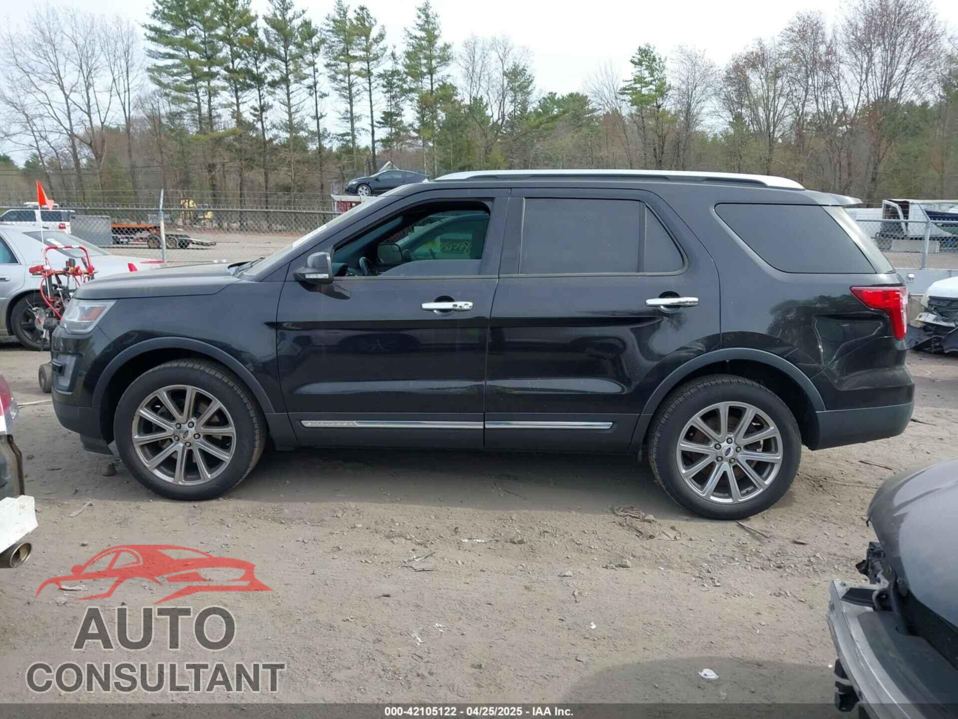 FORD EXPLORER 2017 - 1FM5K8F81HGD47296