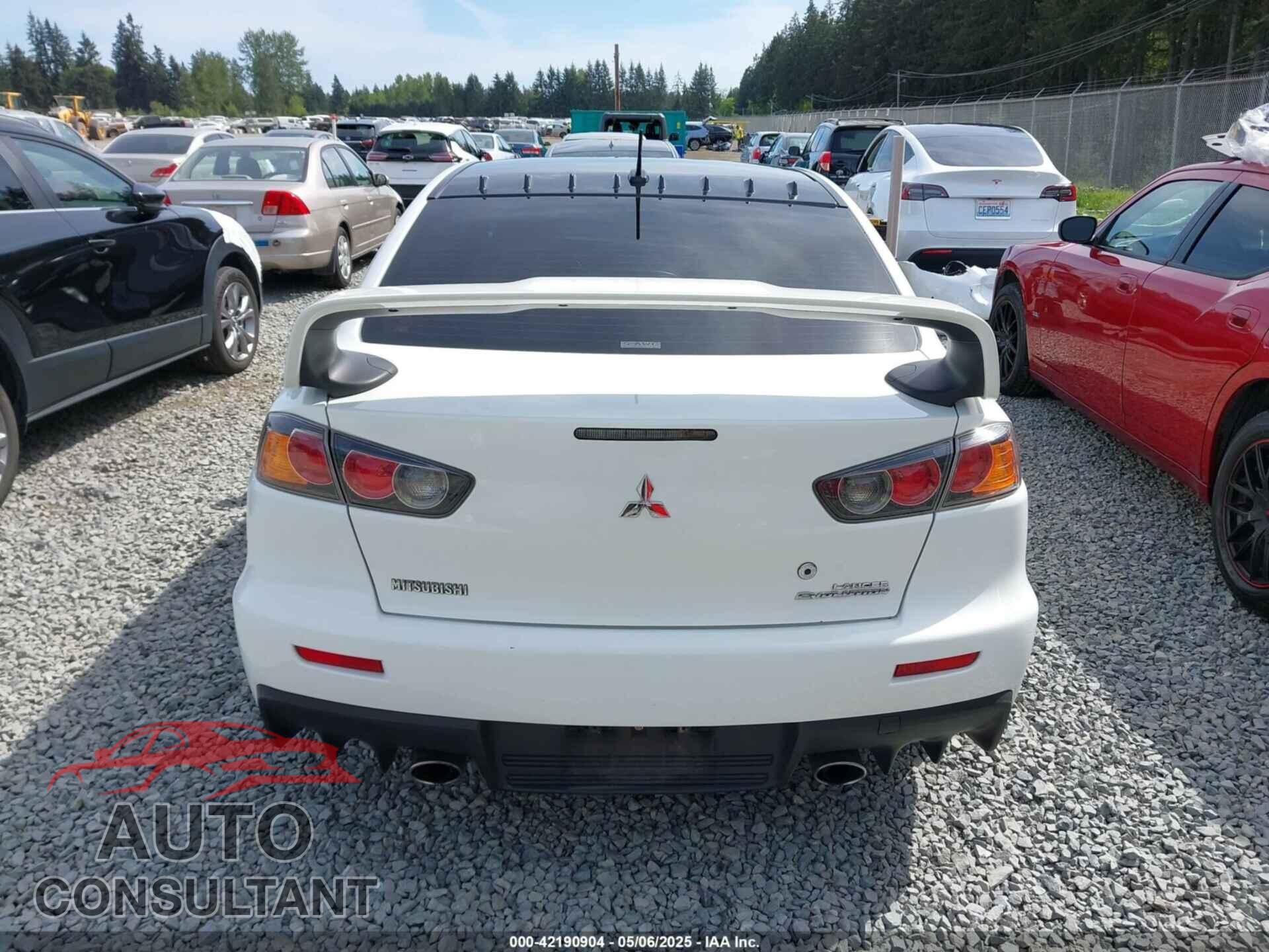MITSUBISHI LANCER EVOLUTION 2015 - JA32W8FV4FU025461