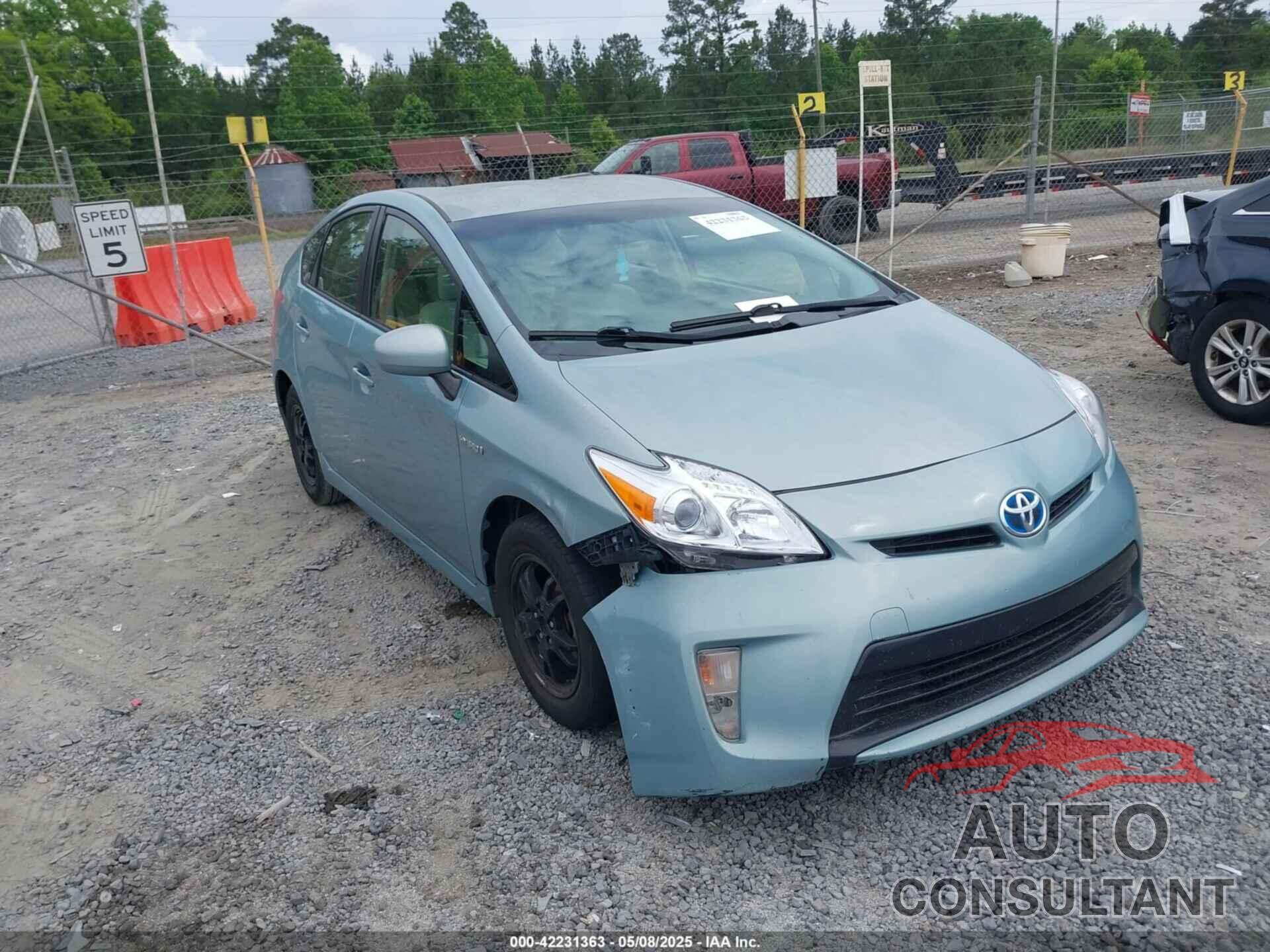 TOYOTA PRIUS 2013 - JTDKN3DU6D5645771
