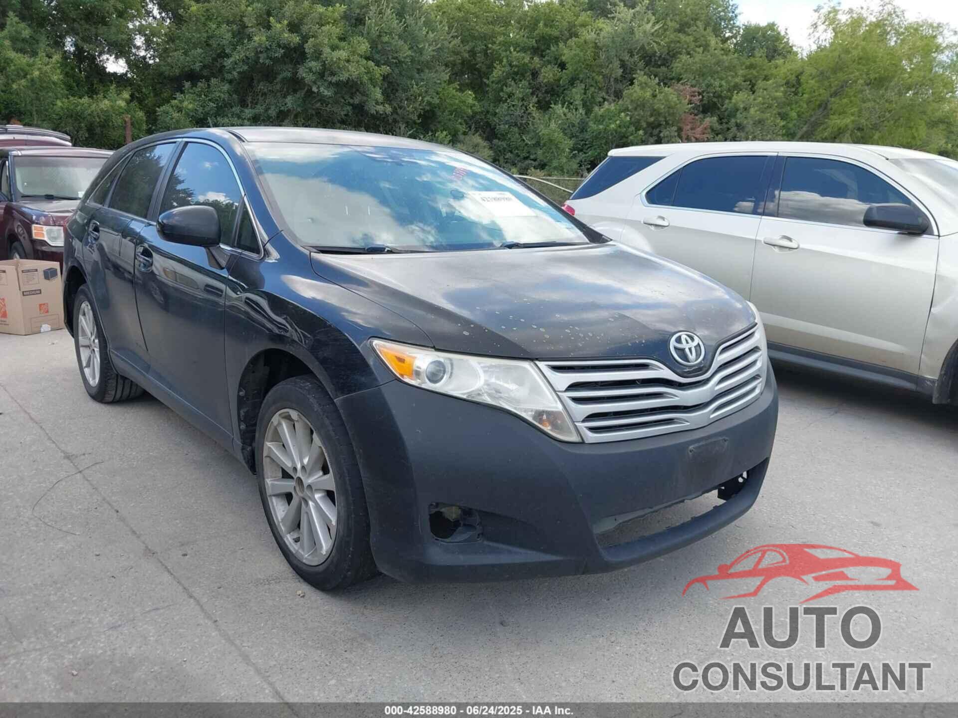 TOYOTA VENZA 2009 - 4T3ZE11A89U015859