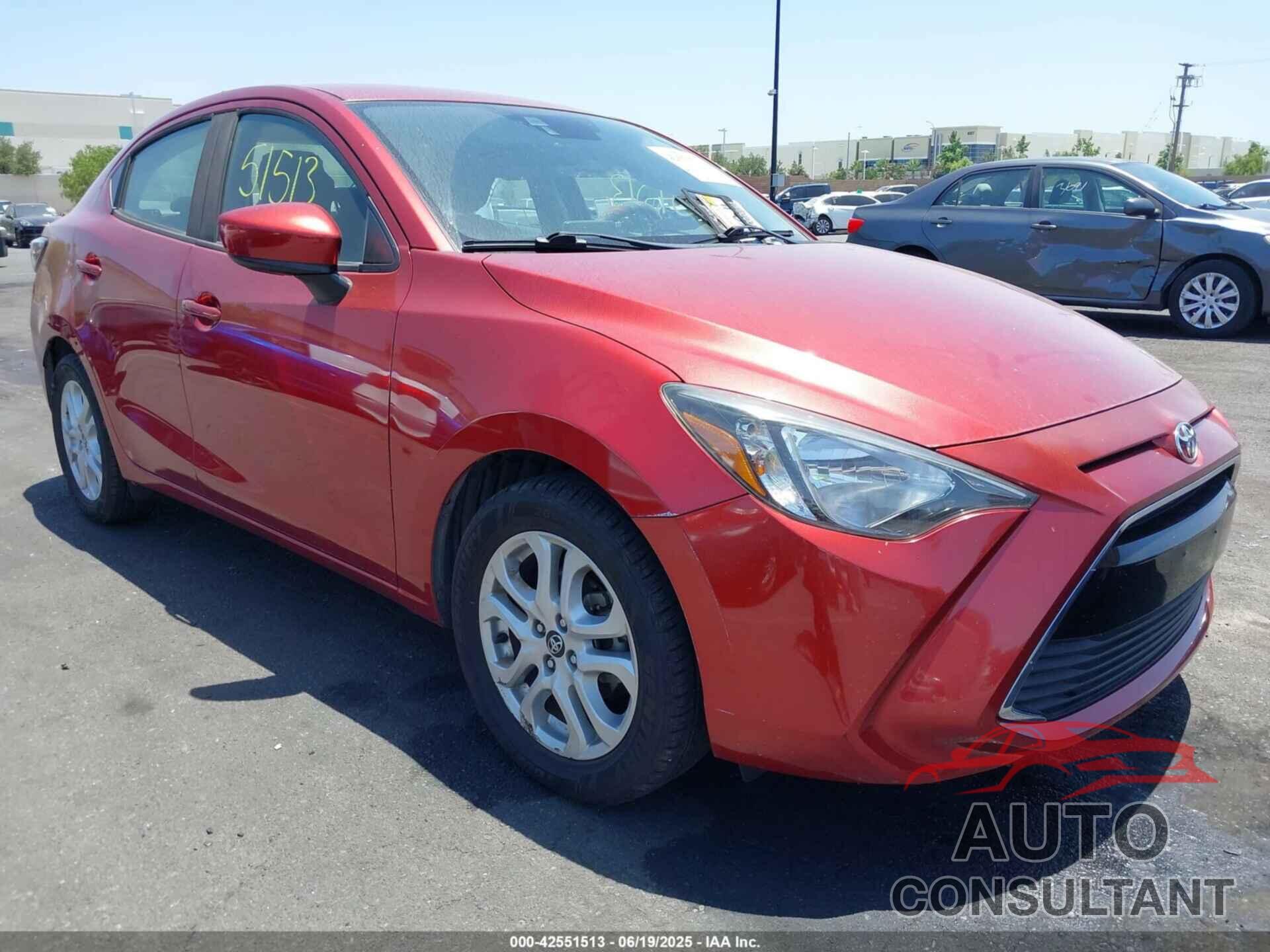 TOYOTA YARIS IA 2017 - 3MYDLBYV8HY156097