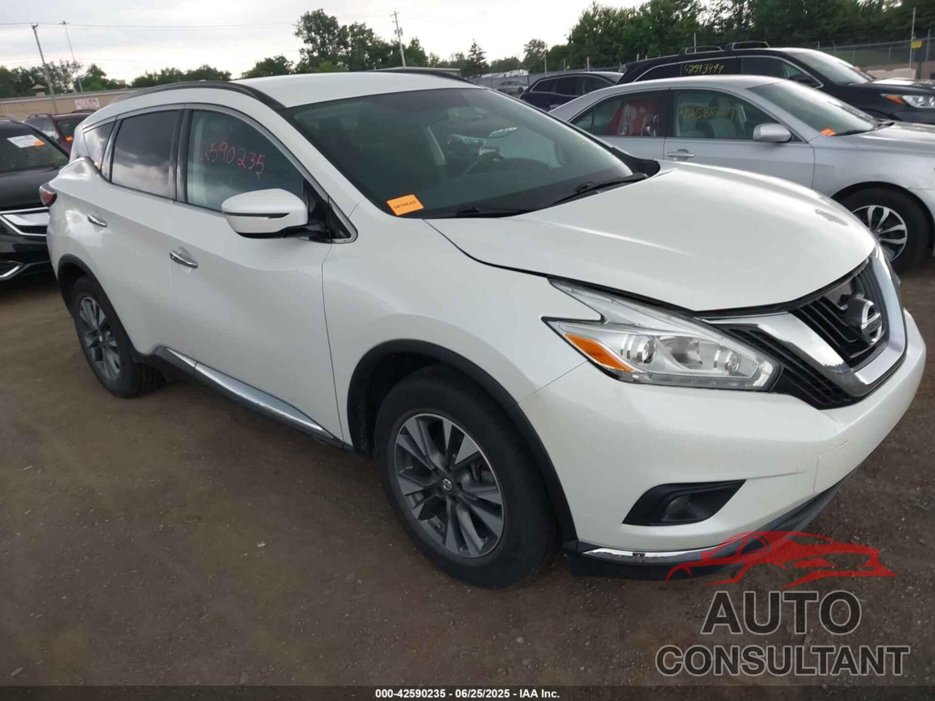 NISSAN MURANO 2017 - 5N1AZ2MH3HN126532