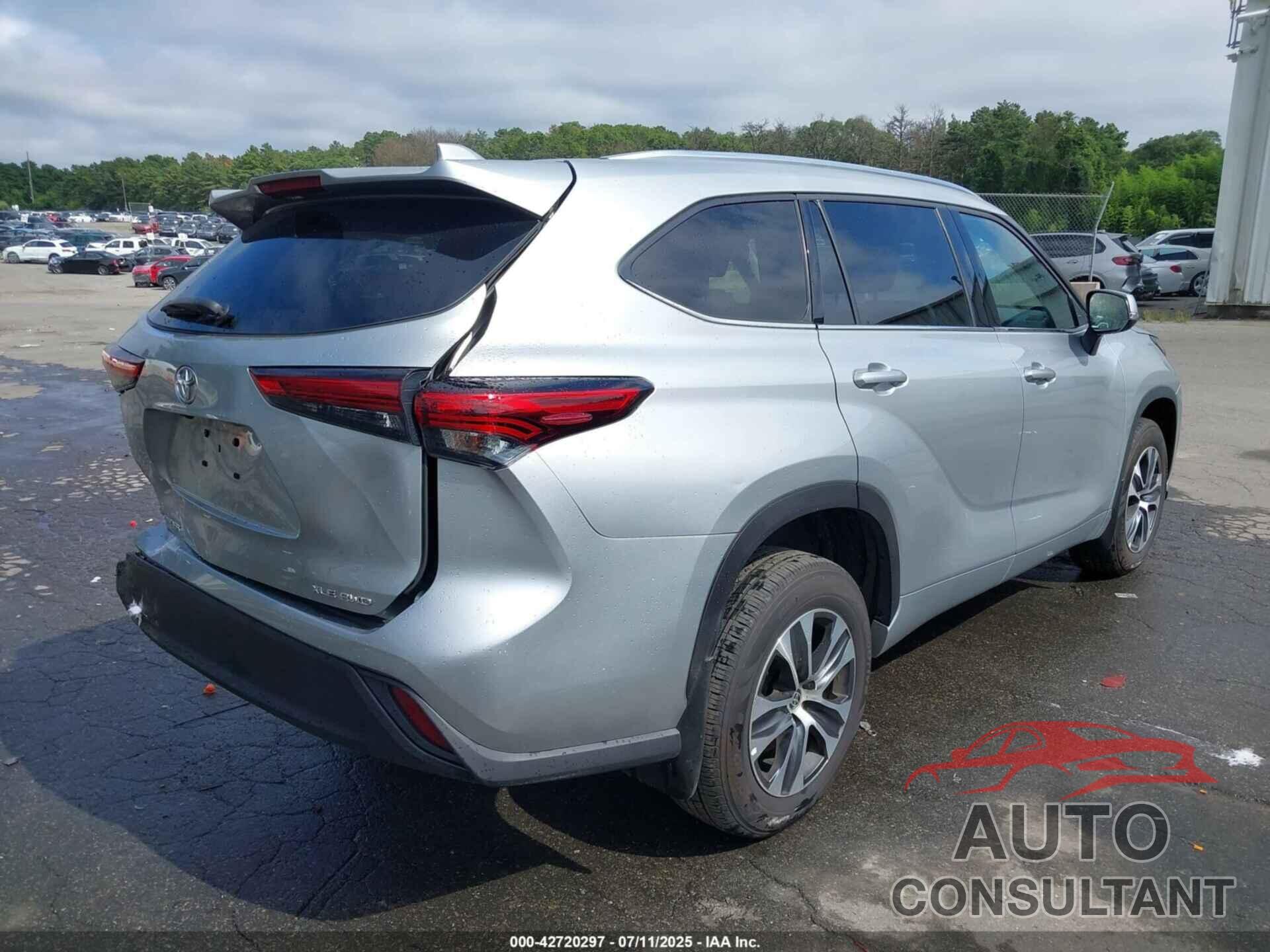 TOYOTA HIGHLANDER 2021 - 5TDGZRBH7MS160455