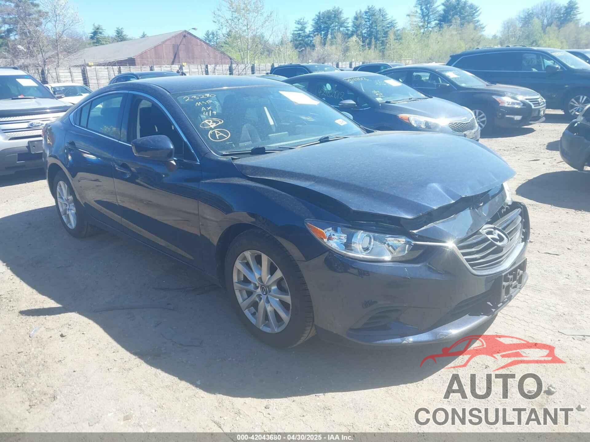 MAZDA MAZDA6 2017 - JM1GL1U59H1138093