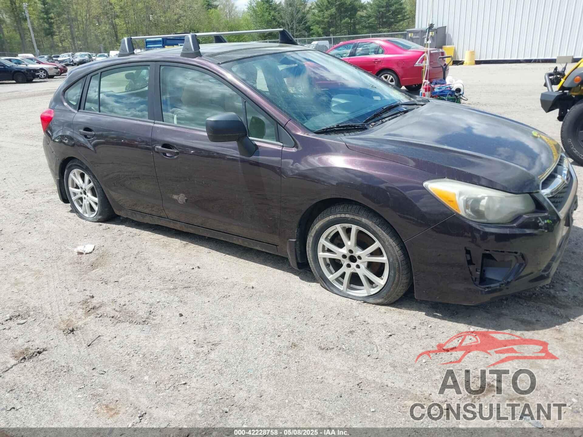 SUBARU IMPREZA 2012 - JF1GPAA68CH223952