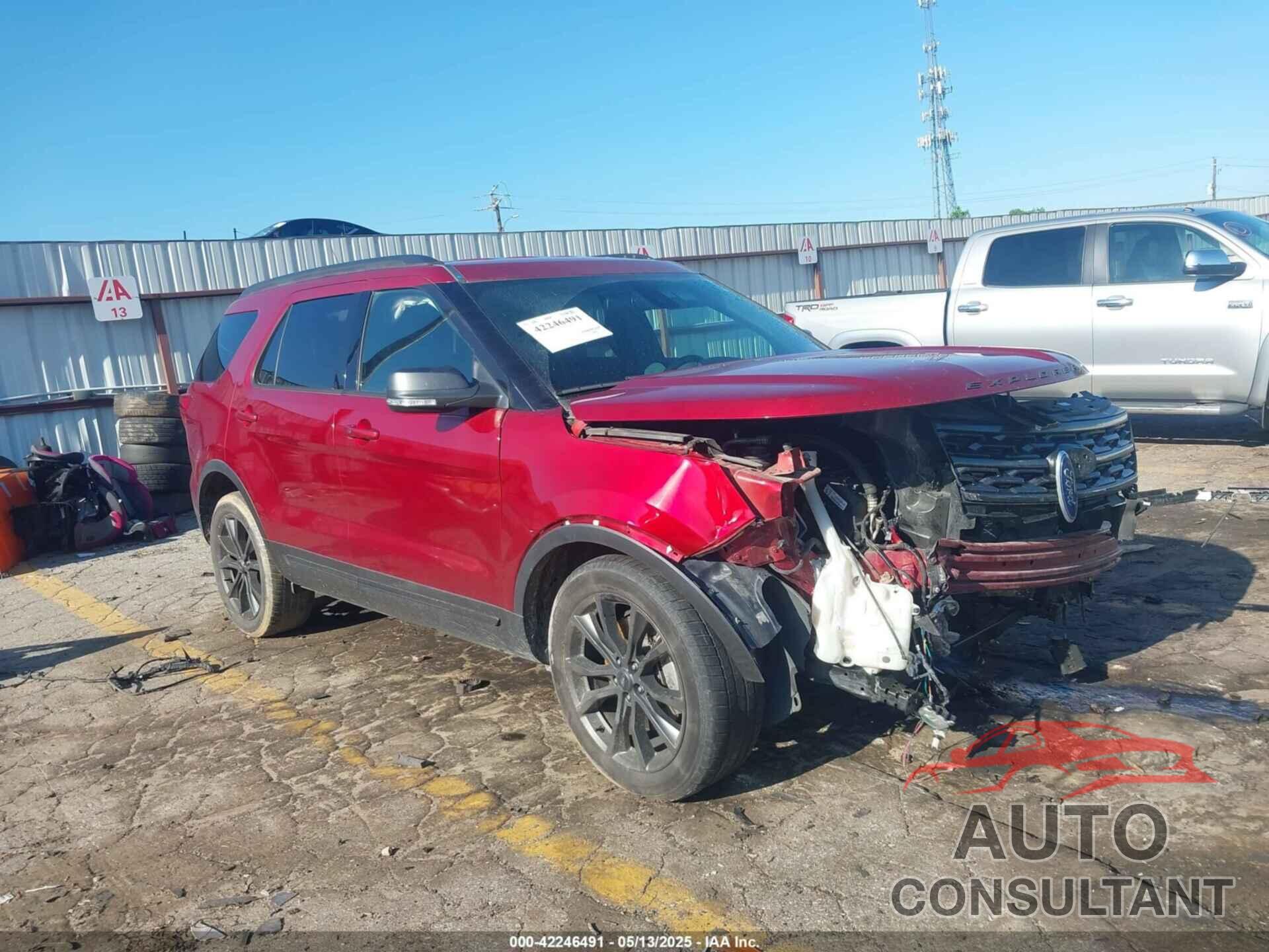 FORD EXPLORER 2018 - 1FM5K8D80JGA88535
