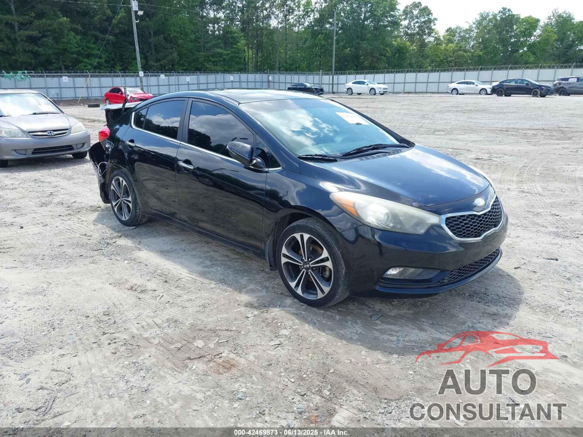 KIA FORTE 2014 - KNAFZ4A80E5109447