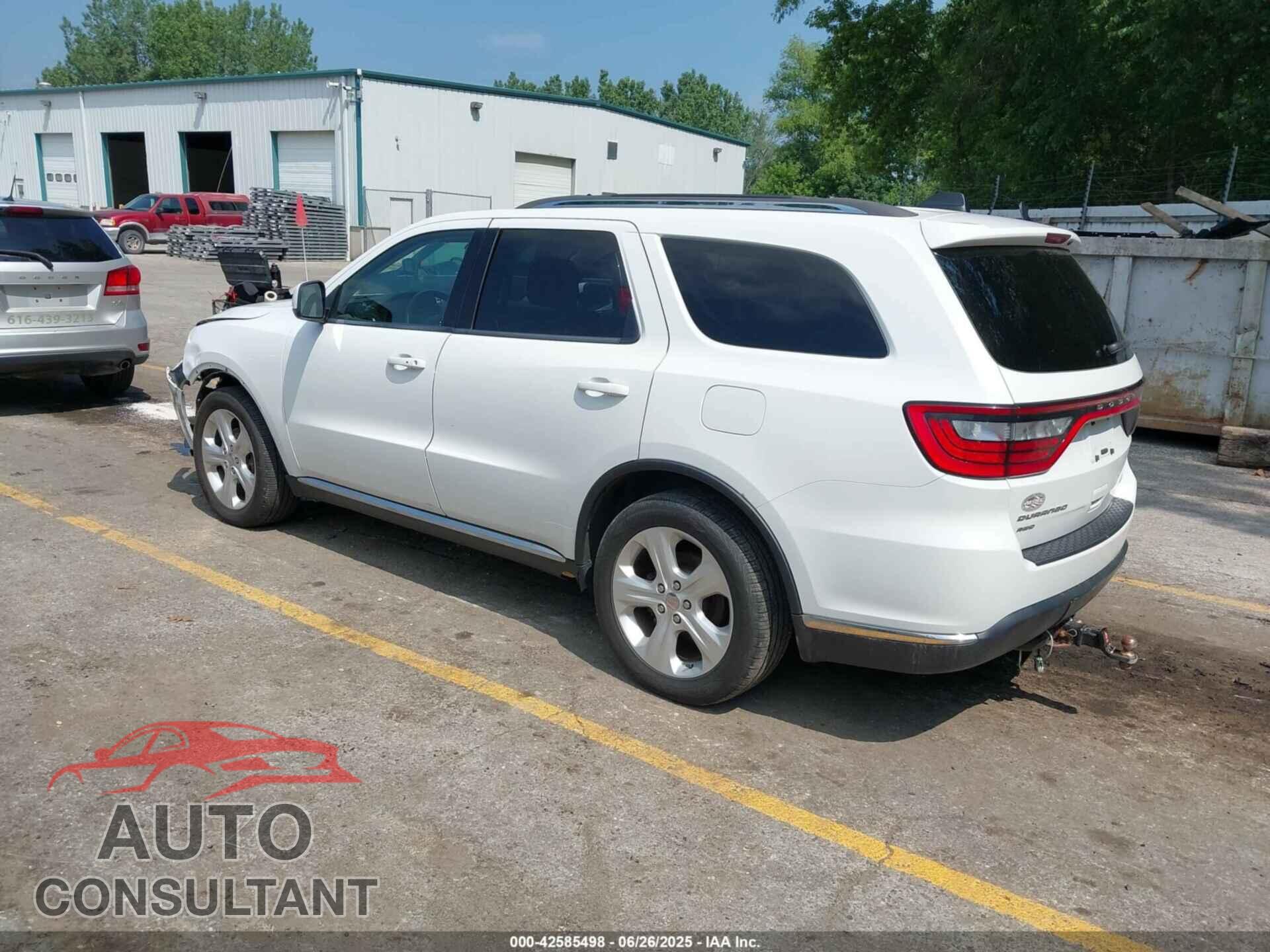 DODGE DURANGO 2015 - 1C4RDJAG8FC120424