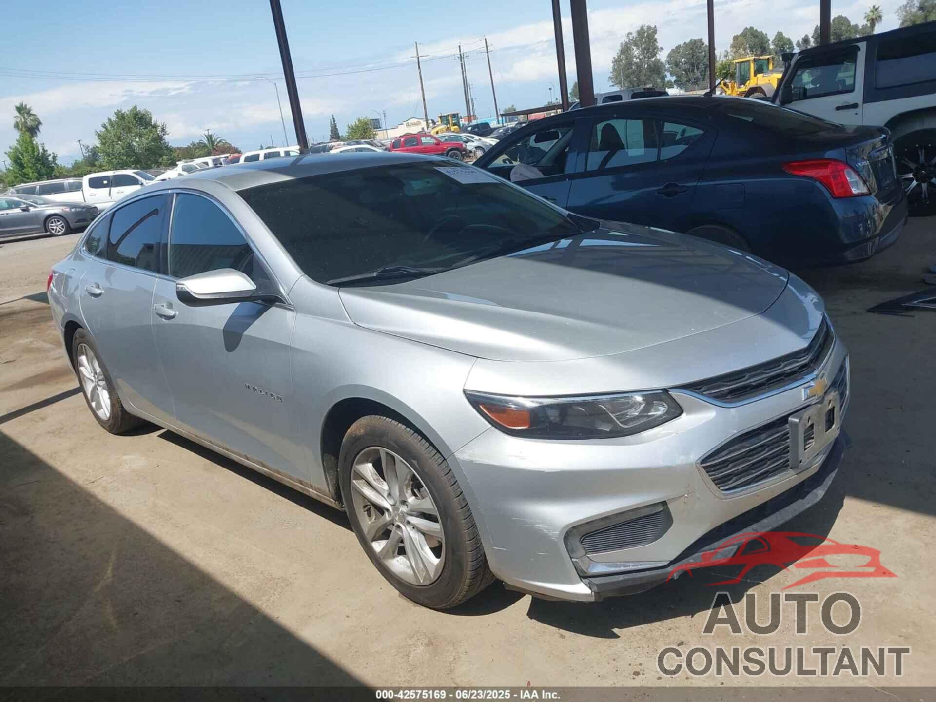 CHEVROLET MALIBU 2017 - 1G1ZE5ST0HF259649
