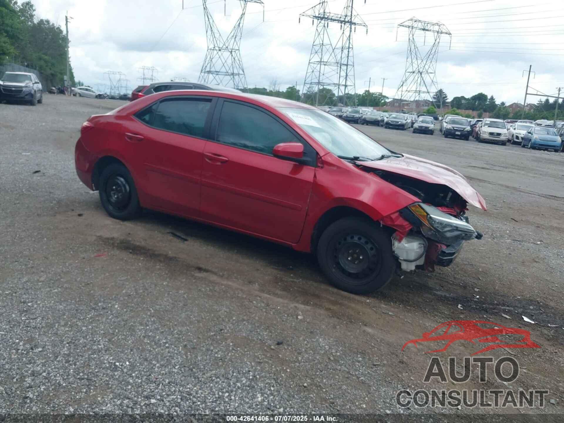 TOYOTA COROLLA 2019 - 5YFBURHE9KP930179