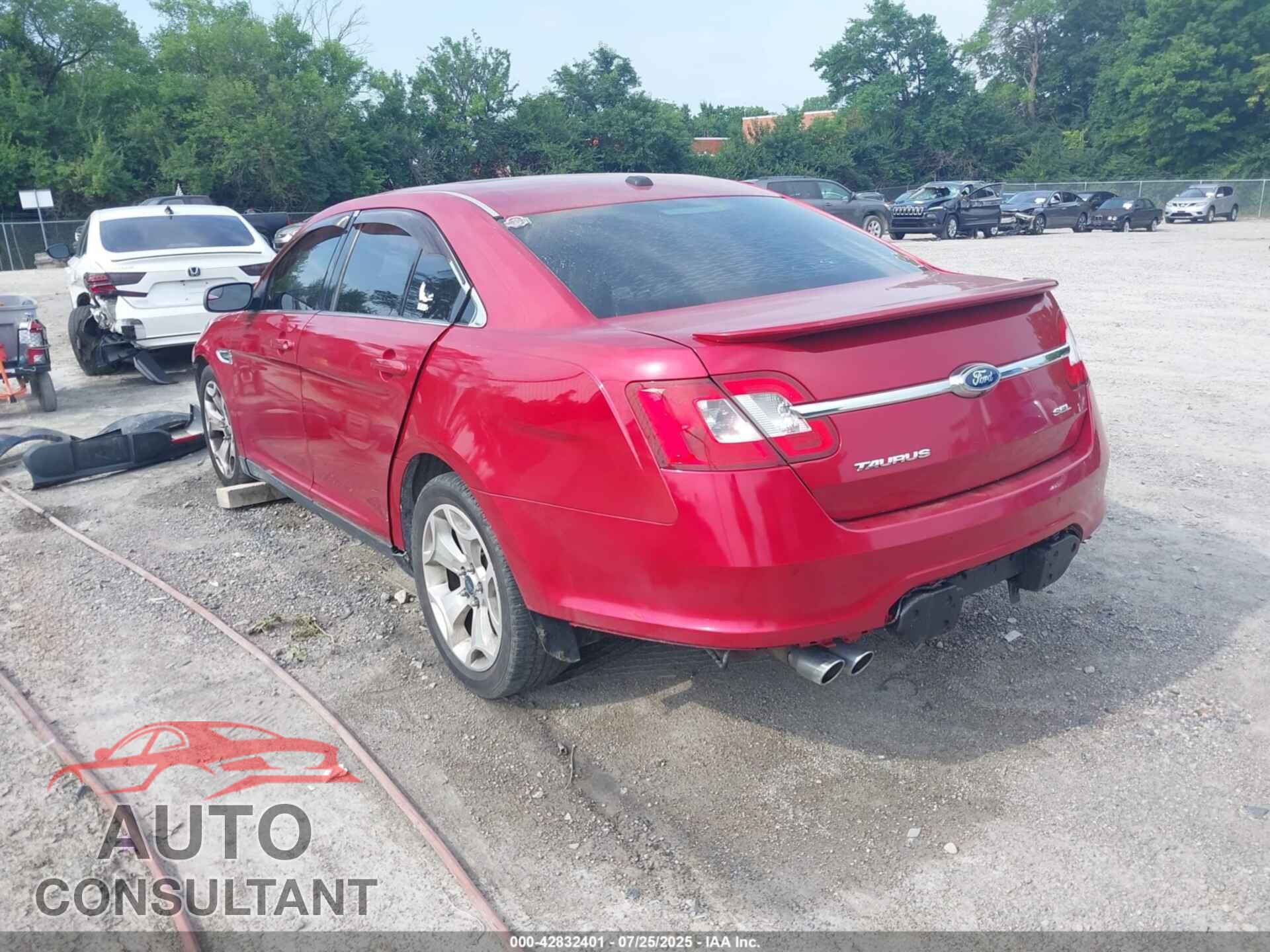FORD TAURUS 2012 - 1FAHP2EW4CG134230