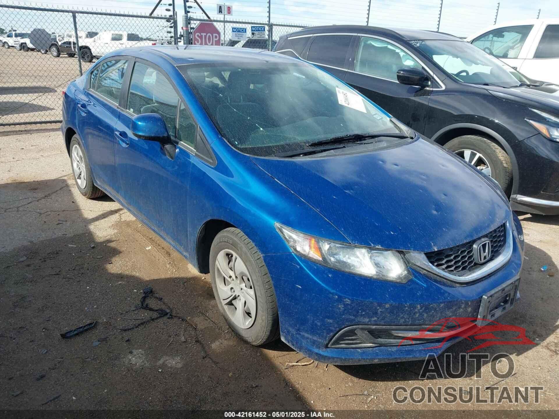 HONDA CIVIC 2013 - 2HGFB2F56DH599539