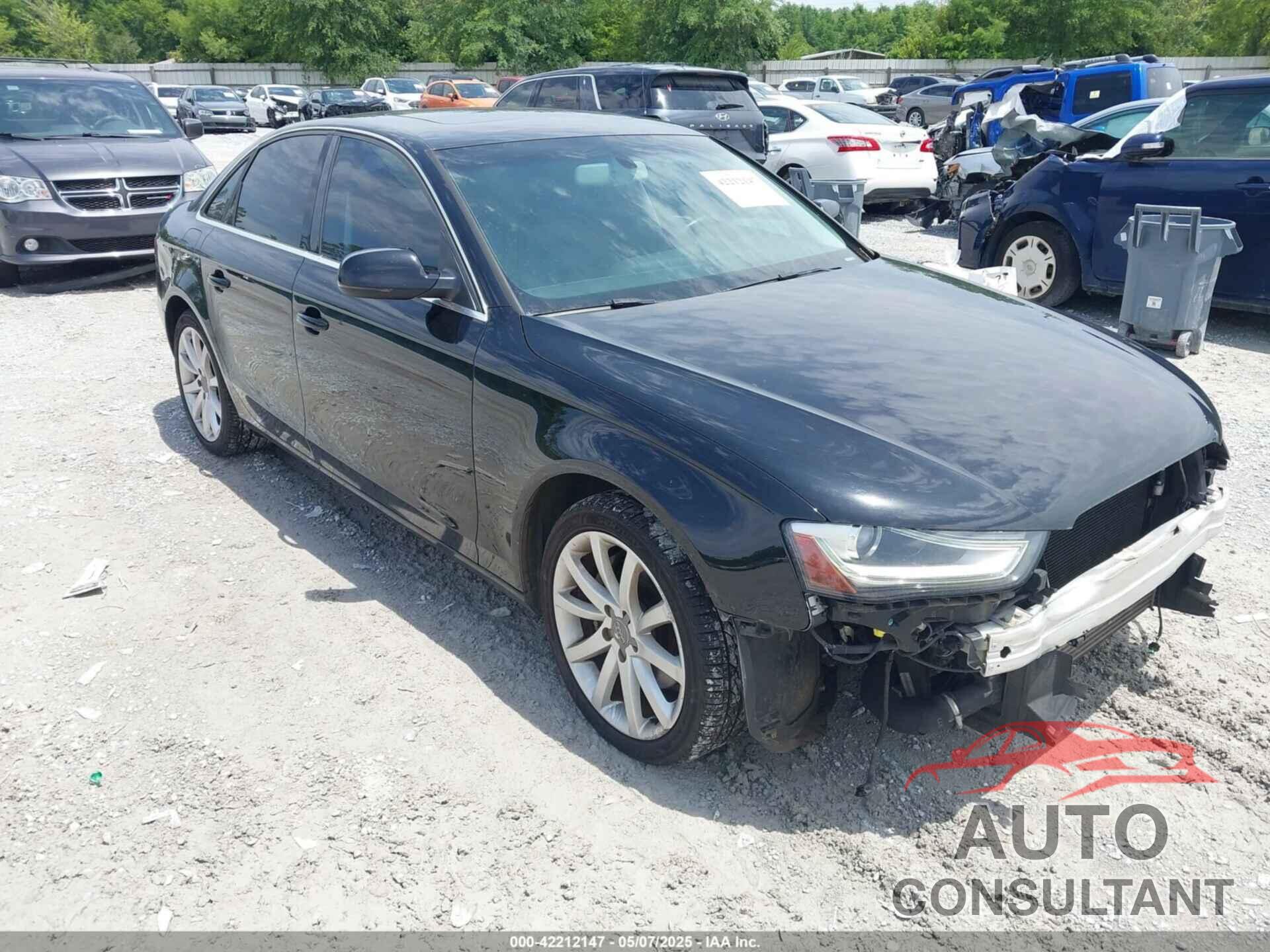 AUDI A4 2013 - WAUAFAFL7DN049891