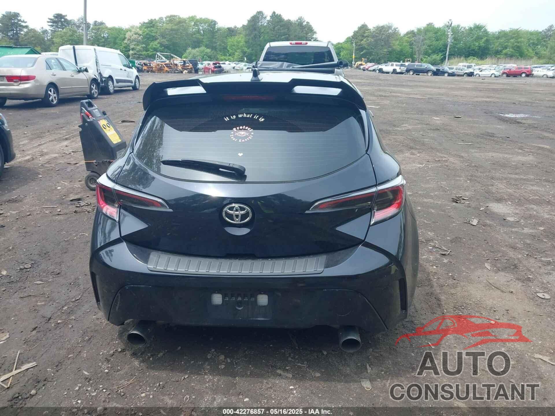 TOYOTA COROLLA 2019 - JTNK4RBE5K3053574