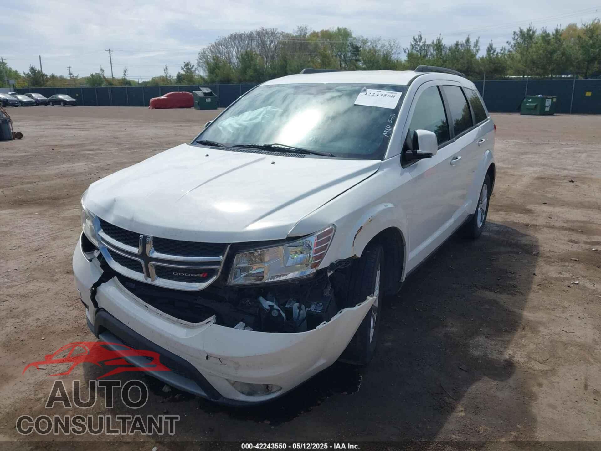 DODGE JOURNEY 2016 - 3C4PDCBB7GT180870
