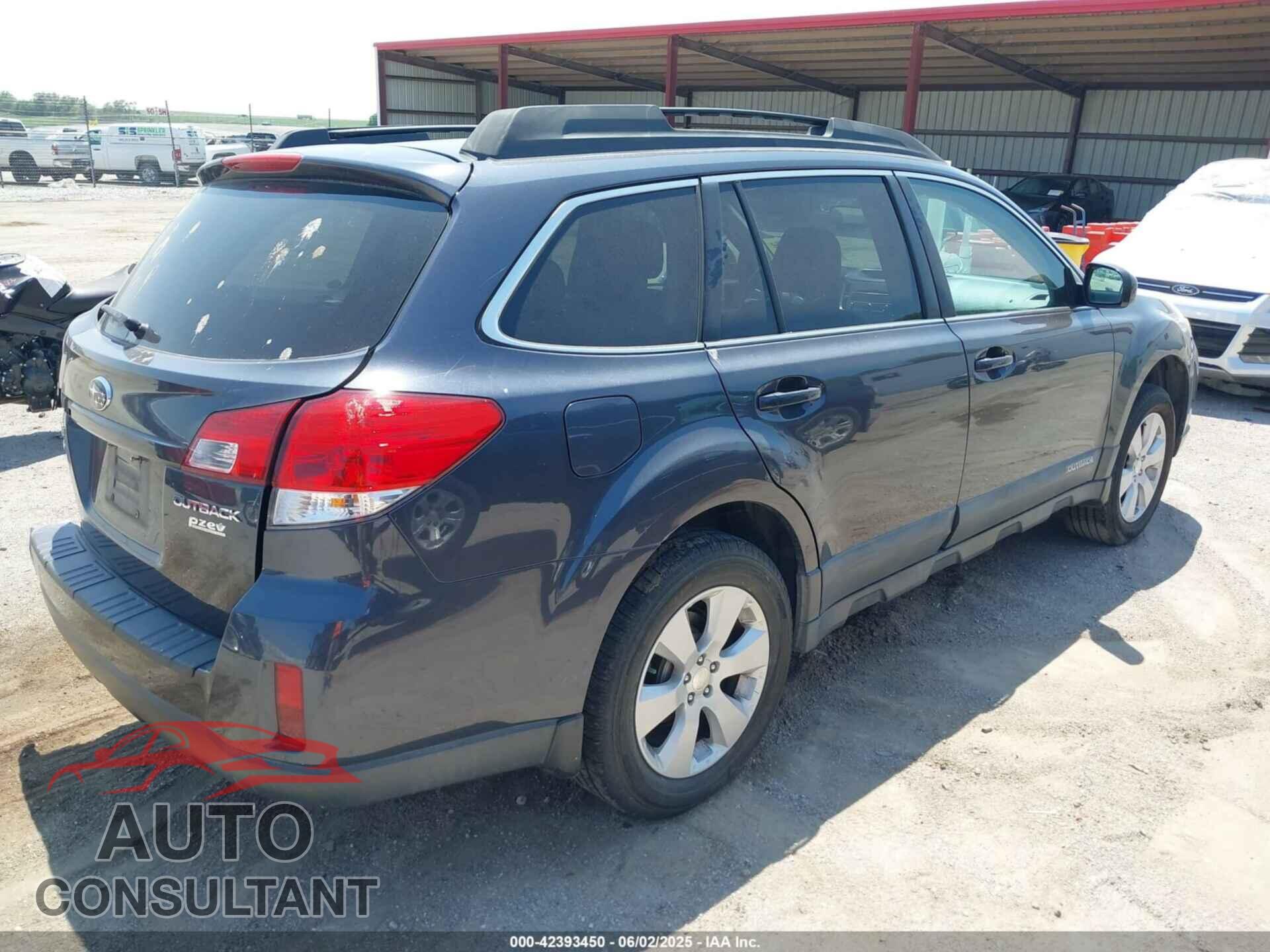 SUBARU OUTBACK 2010 - 4S4BRBGC3A3344993