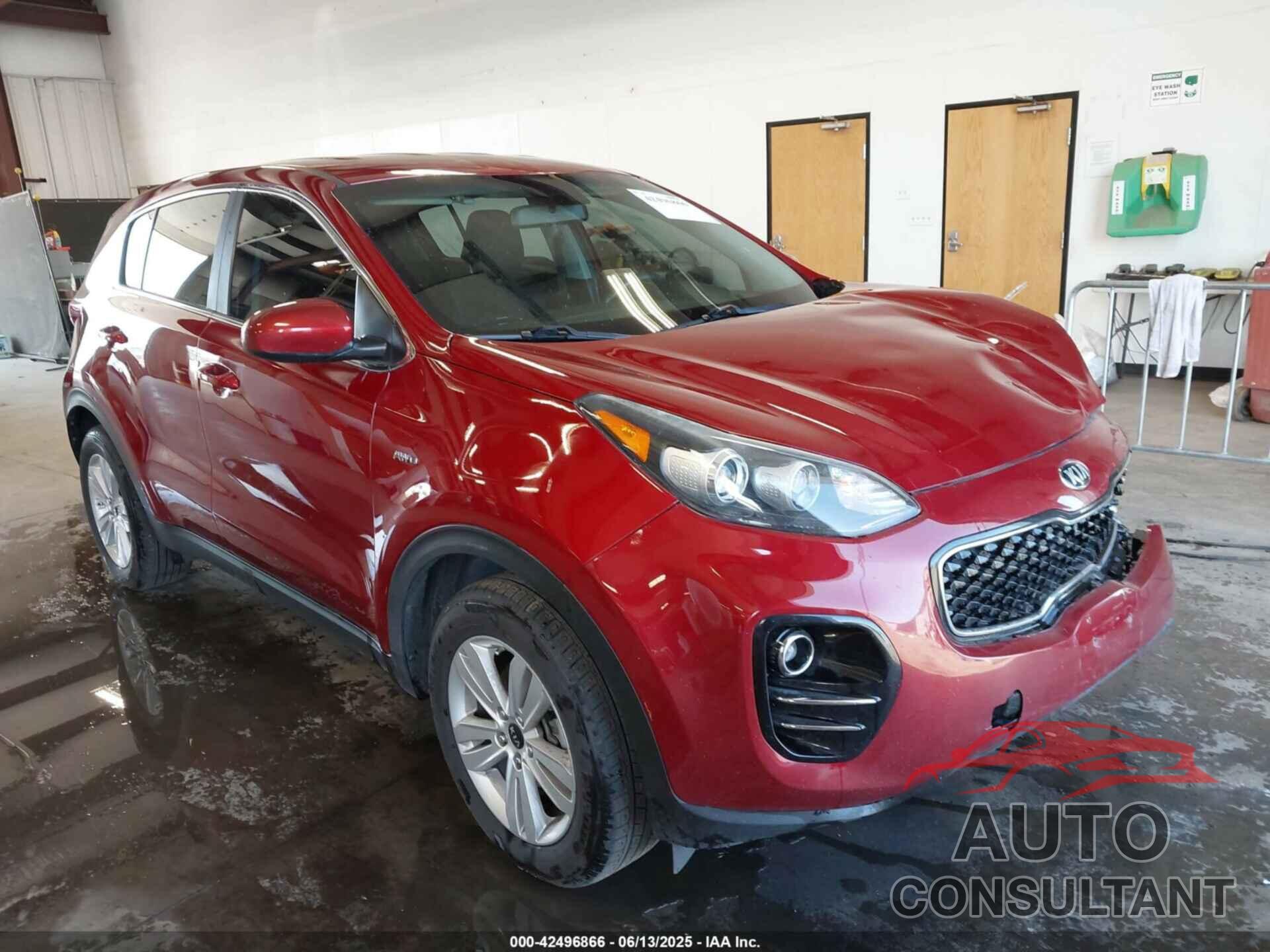 KIA SPORTAGE 2018 - KNDPMCAC0J7327536