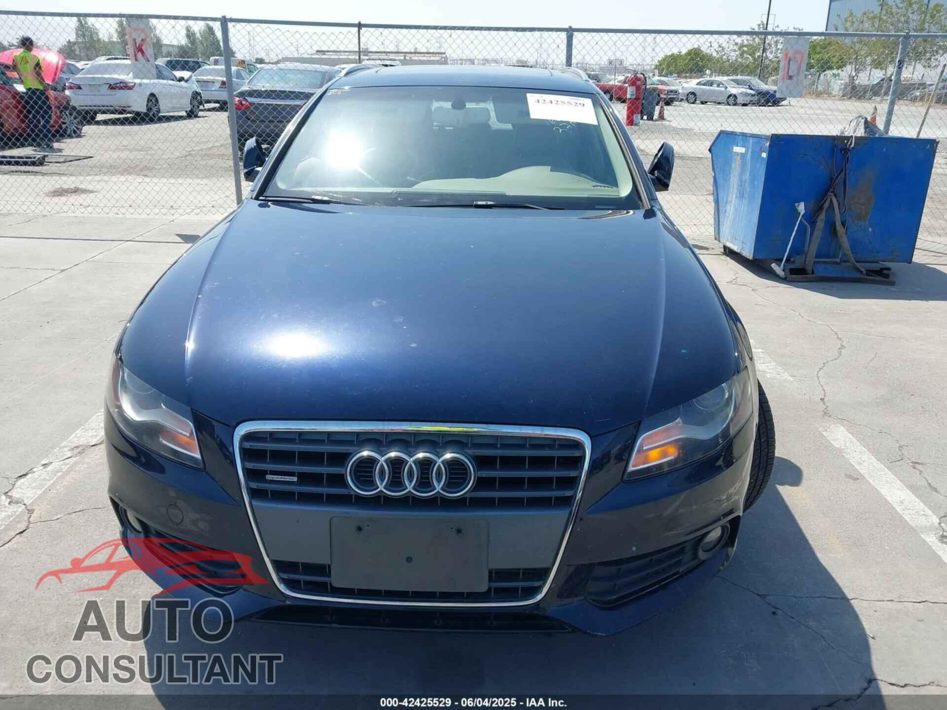 AUDI A4 2011 - WAUWFBFL1BA029765