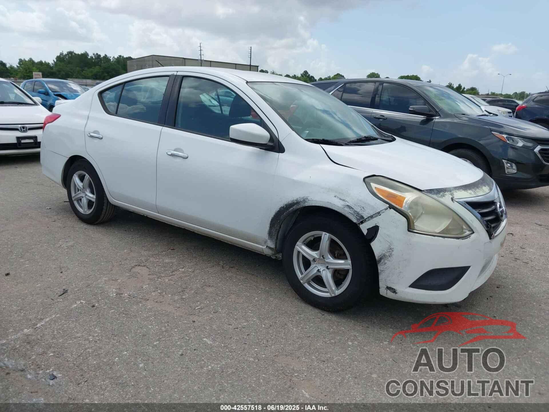NISSAN VERSA 2016 - 3N1CN7AP6GL889406