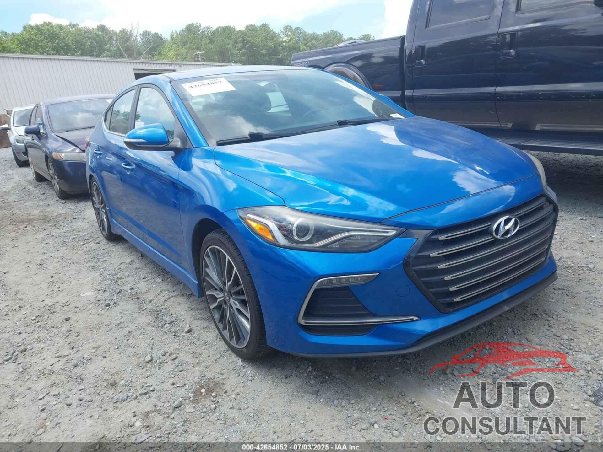 HYUNDAI ELANTRA 2018 - KMHD04LB1JU530909