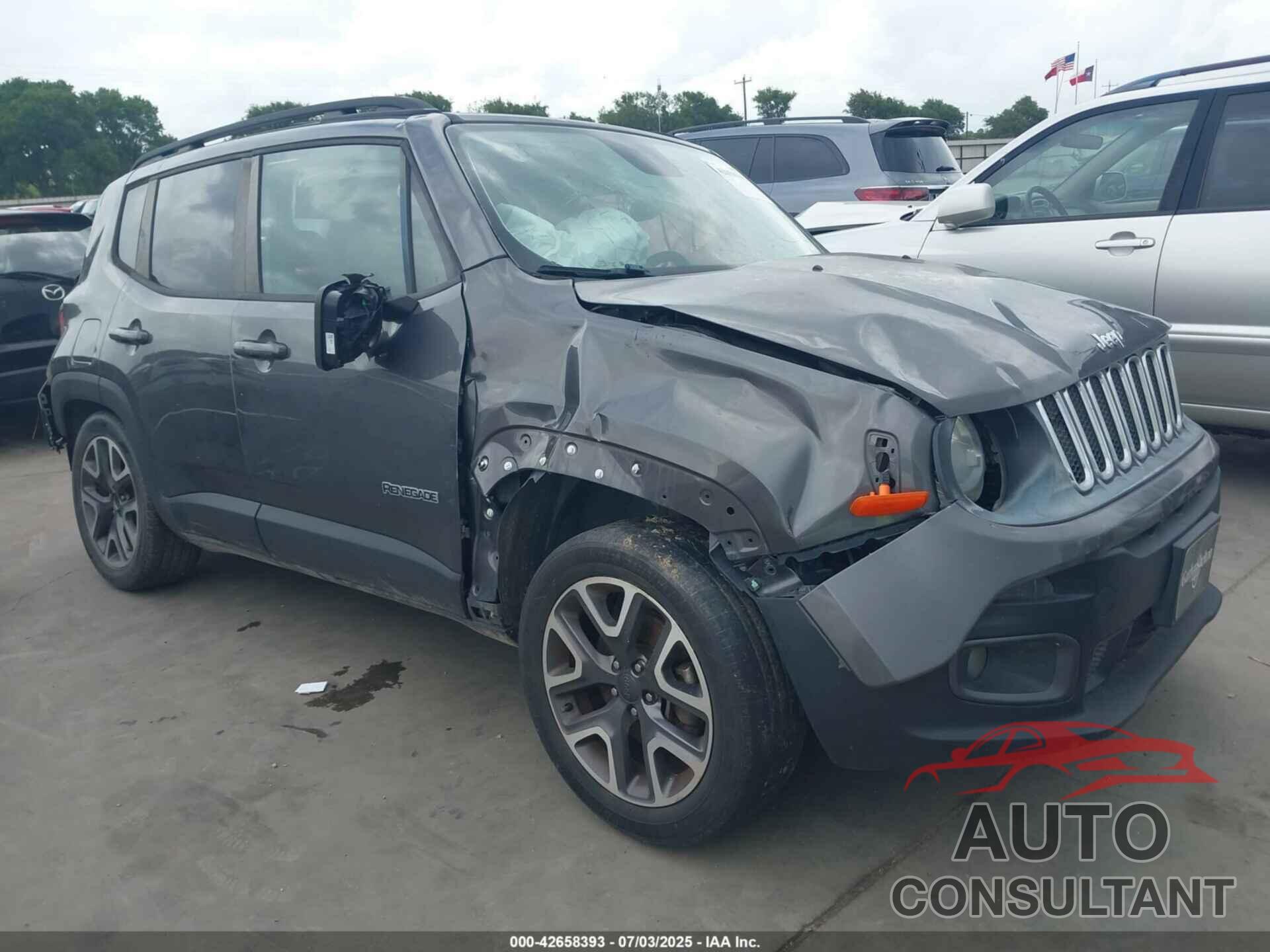 JEEP RENEGADE 2016 - ZACCJBBT8GPE29405