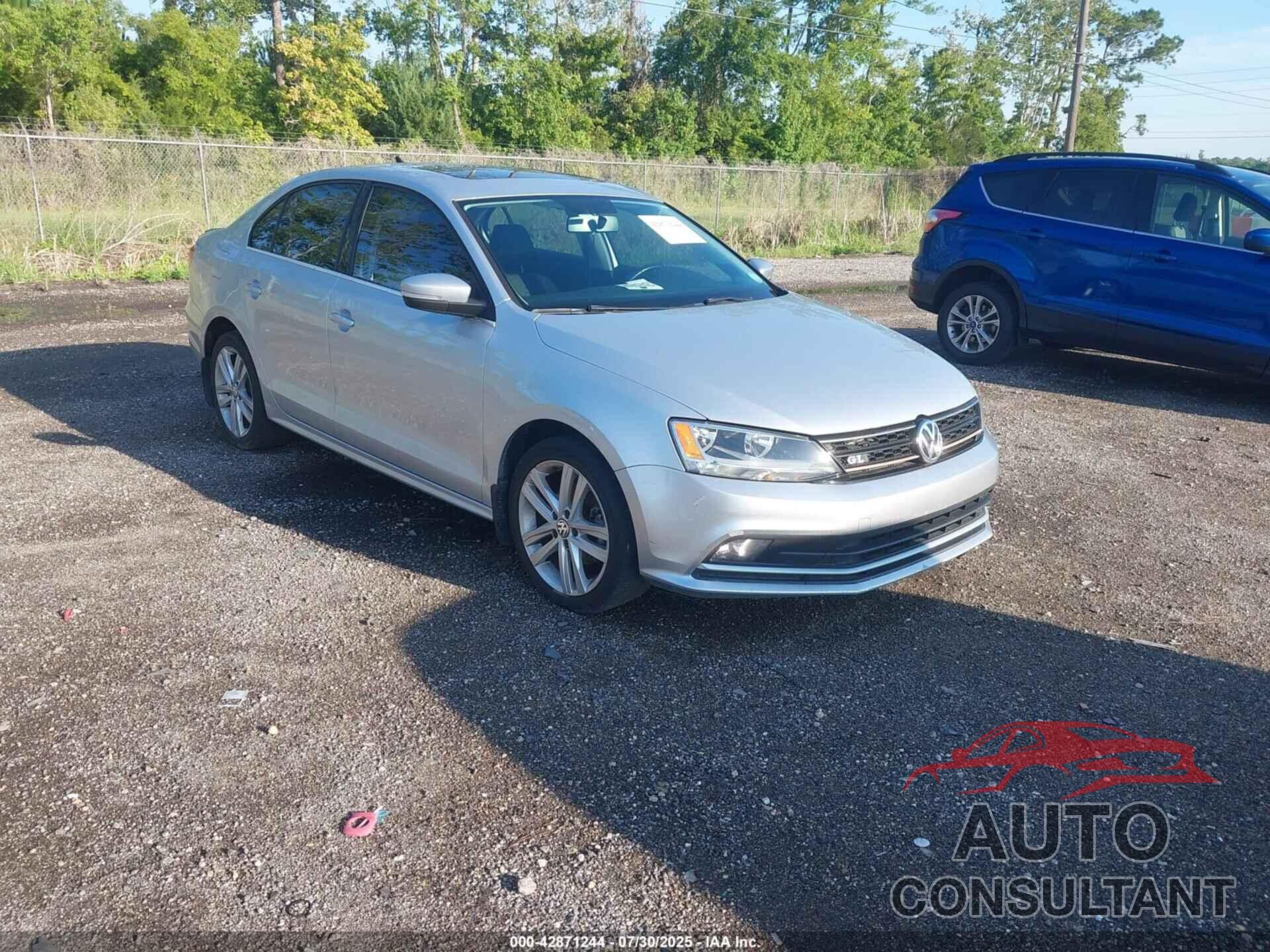 VOLKSWAGEN JETTA 2015 - 3VWL07AJ6FM251721