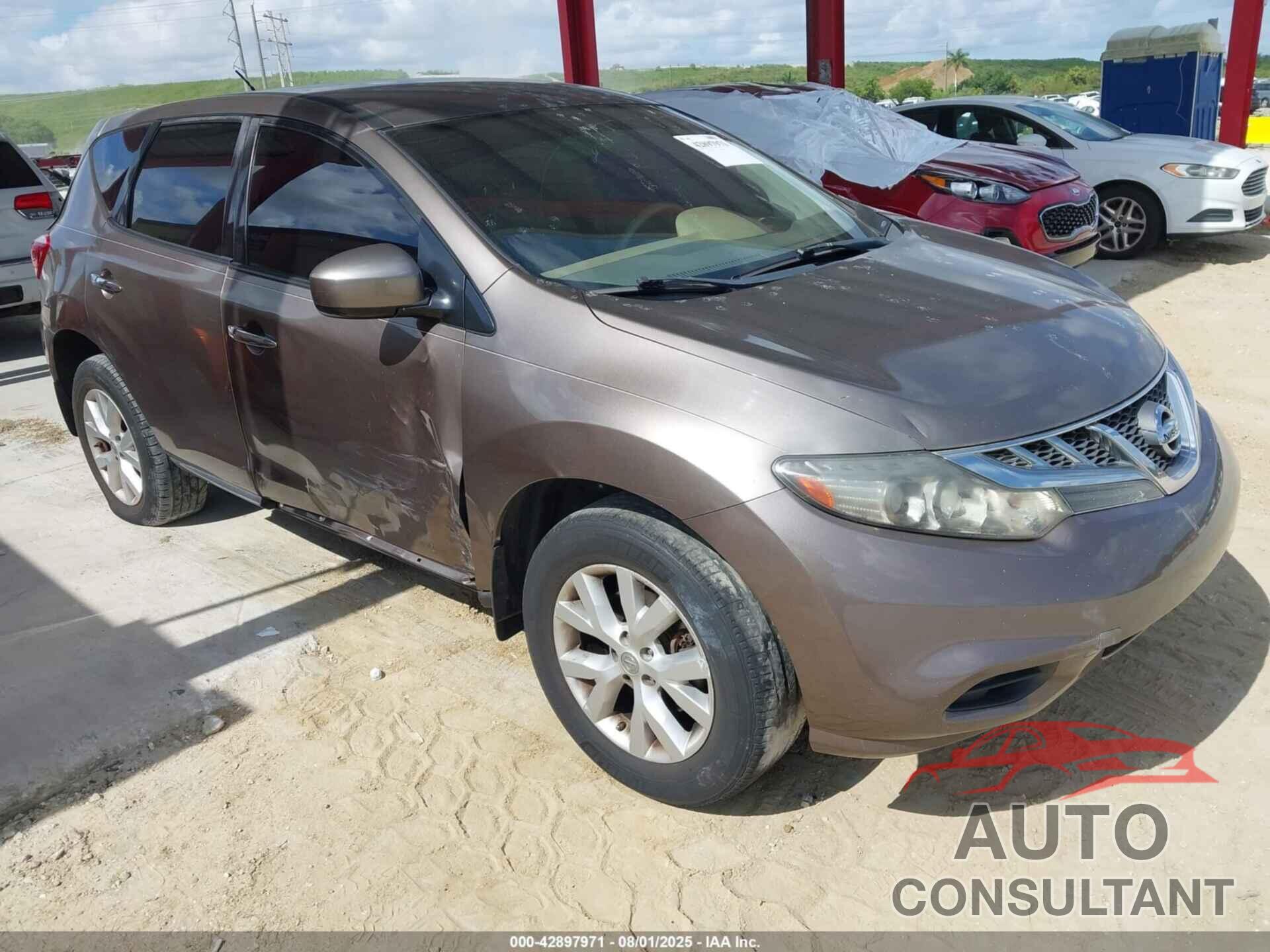 NISSAN MURANO 2011 - JN8AZ1MU3BW051624