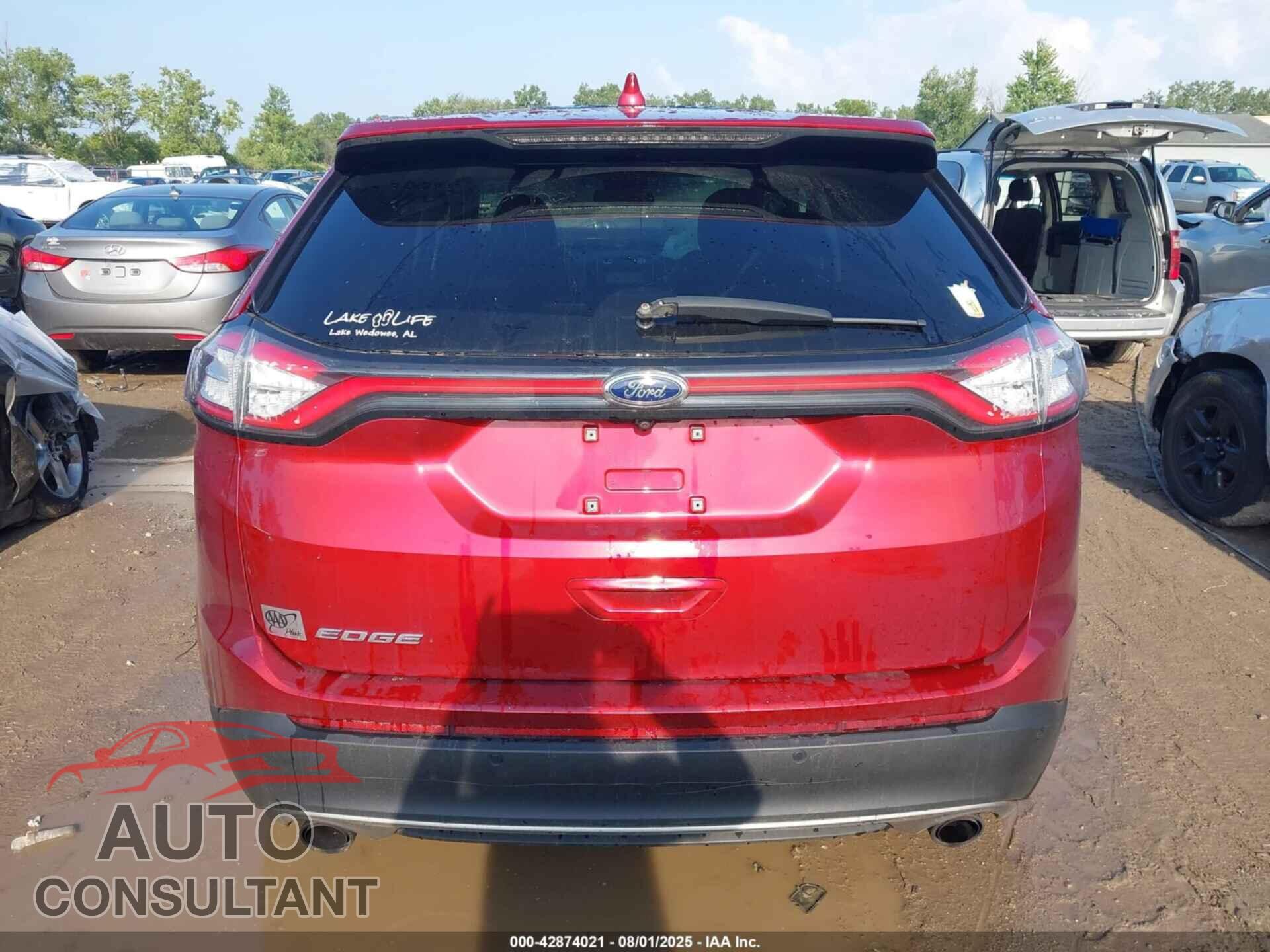 FORD EDGE 2017 - 2FMPK4J92HBC42260