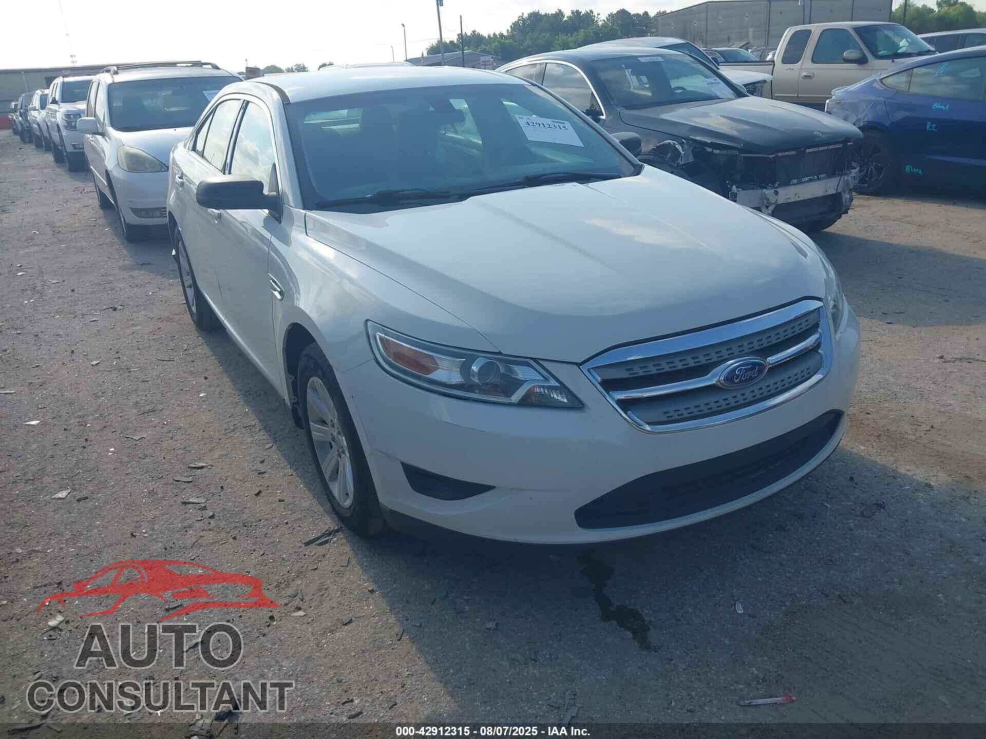 FORD TAURUS 2012 - 1FAHP2DW2CG107285