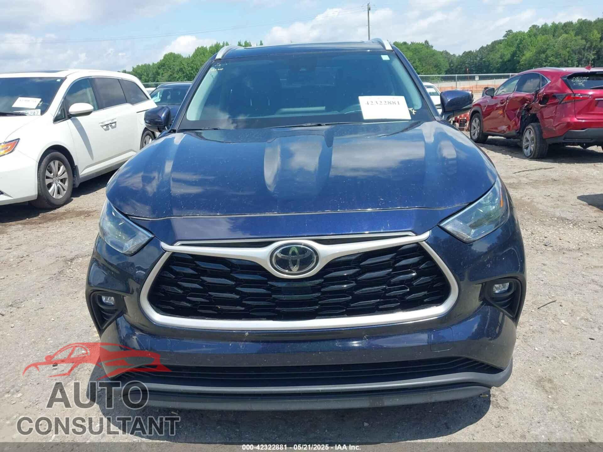 TOYOTA HIGHLANDER 2023 - 5TDKDRAH3PS044250