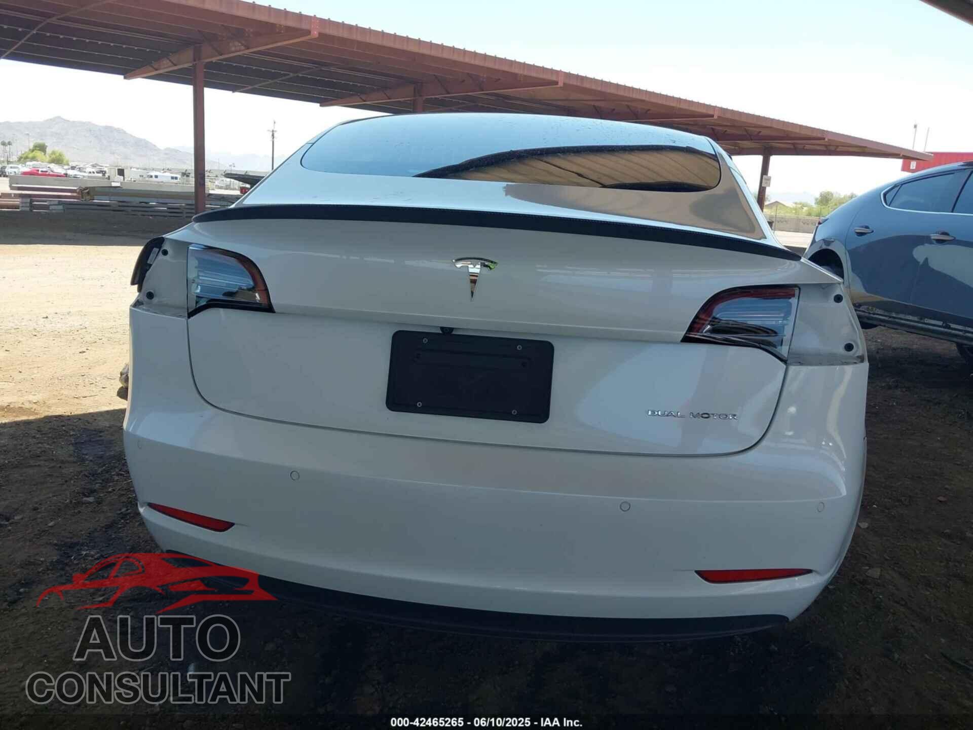 TESLA MODEL 3 2019 - 5YJ3E1EB9KF511161