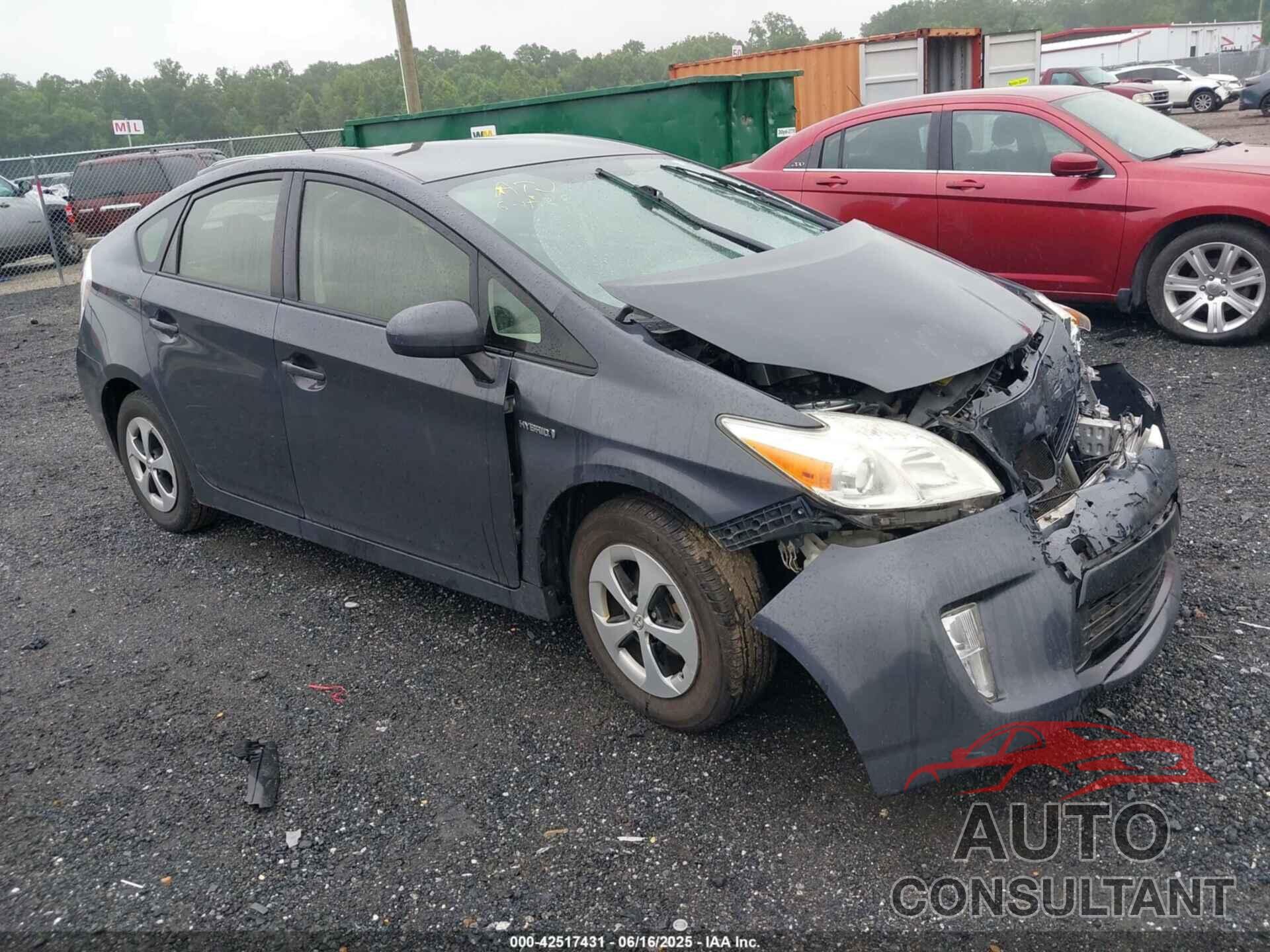 TOYOTA PRIUS 2013 - JTDKN3DU3D1681005